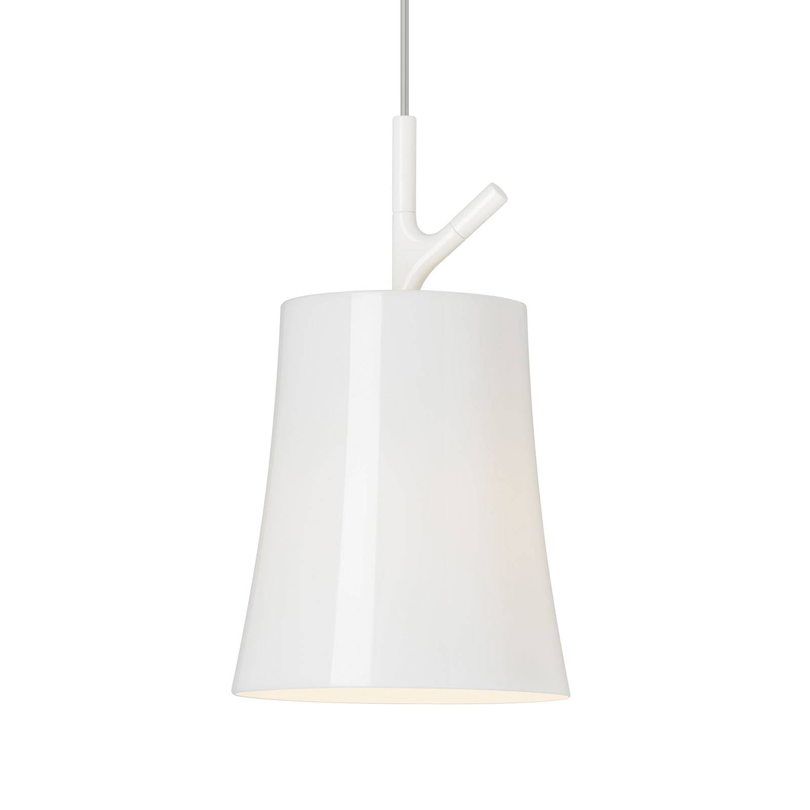 Foscarini Birdie piccola Hängeleuchte, weiß