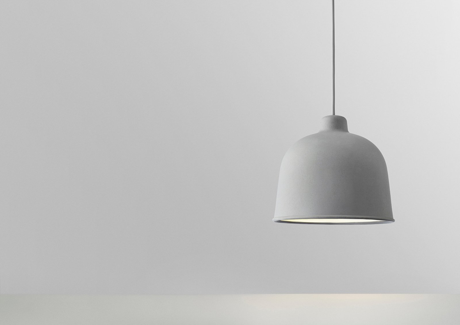 Grain Lustră Pendul Grey - Muuto