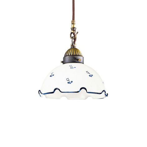 Lampa wisząca Nonna Streublume Ø20 1-pkt niebieska
