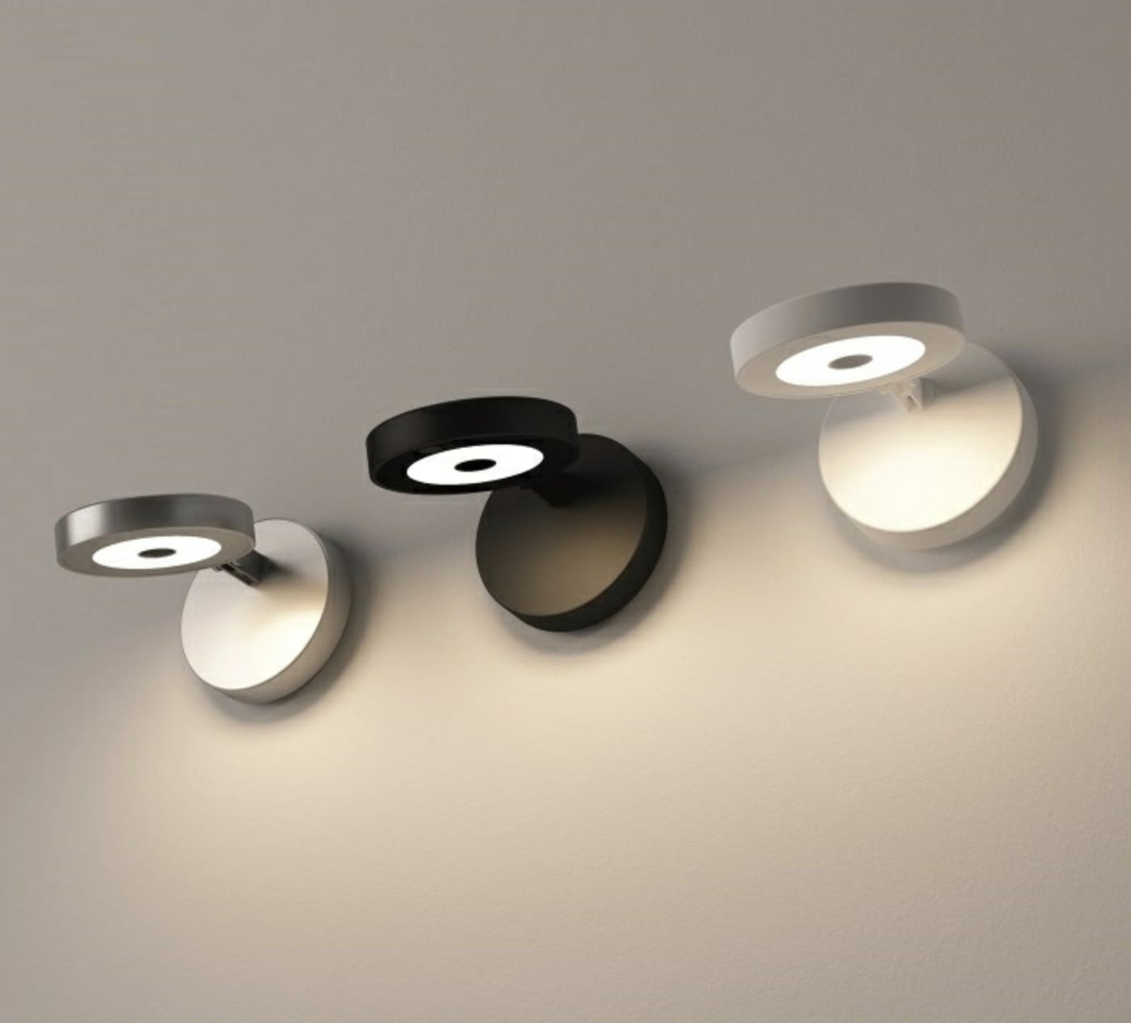 - String H0 Vegglampe/Taklampe w/Hull DTW Matt Svart