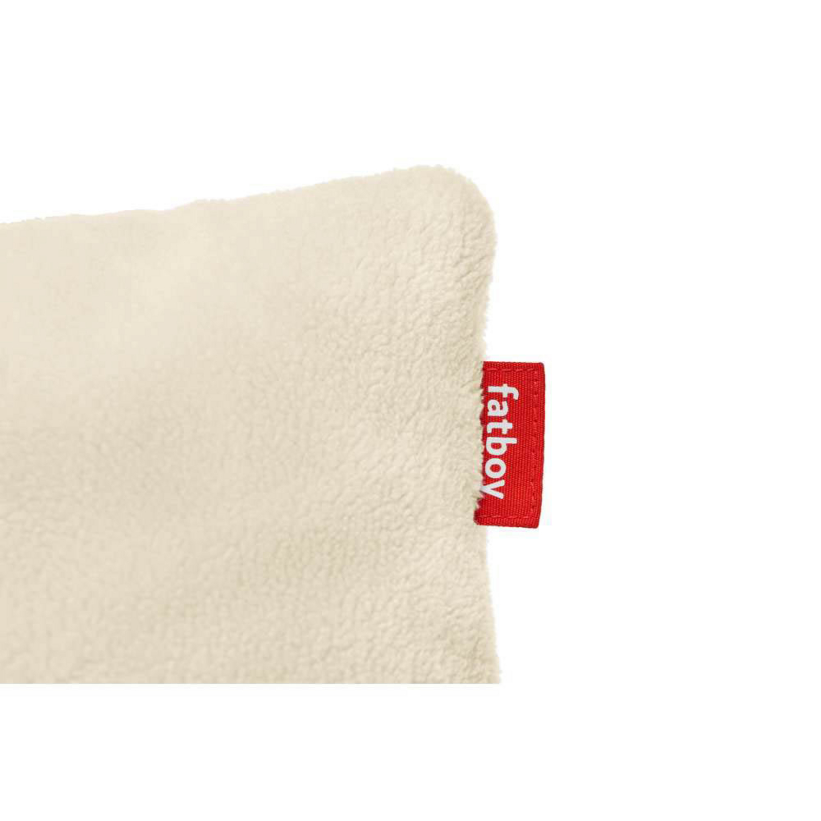 Square Teddy Coussin Off-White - Fatboy®