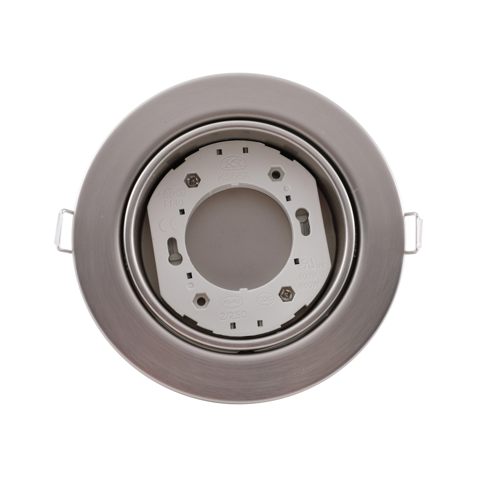 Lindby Einbauleuchte Jyla, nickel matt, Ø 13 cm, GX53 Lindby Einbauleuchte Jyla, nickel matt, Ø 13 cm, GX53