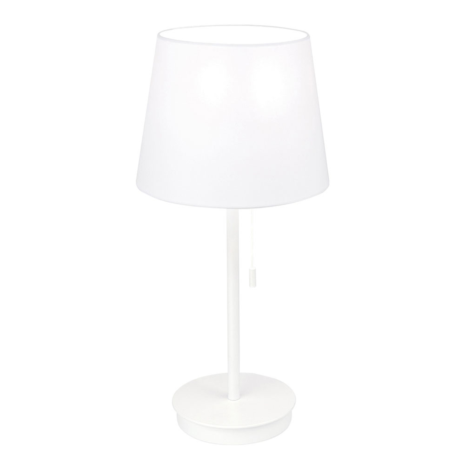 Ludwig table lamp with USB port white