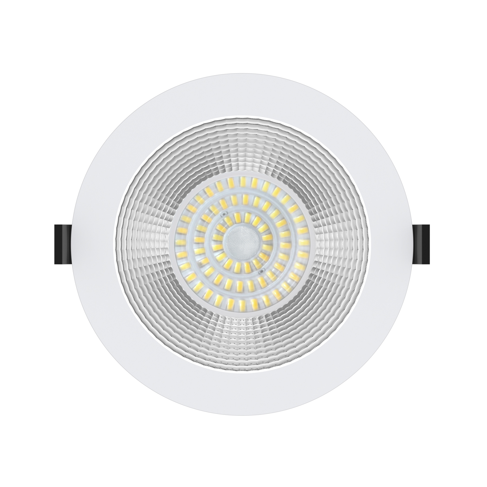 SLC Shift LED recessed spotlight Ø19cm CCT, white