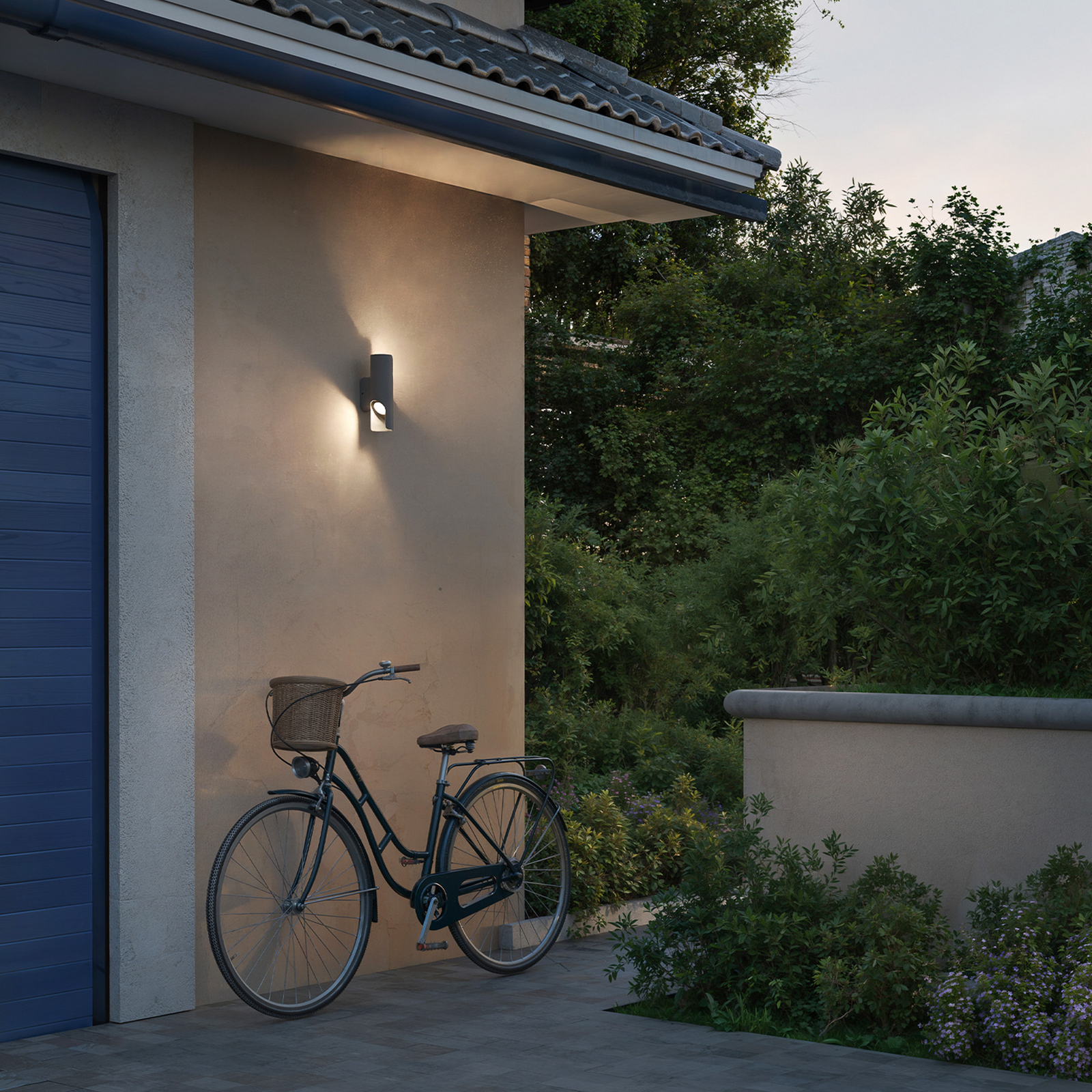 Philips Fira LED kültéri fali világítás, felfelé/lefelé irányuló, antracit, IP44