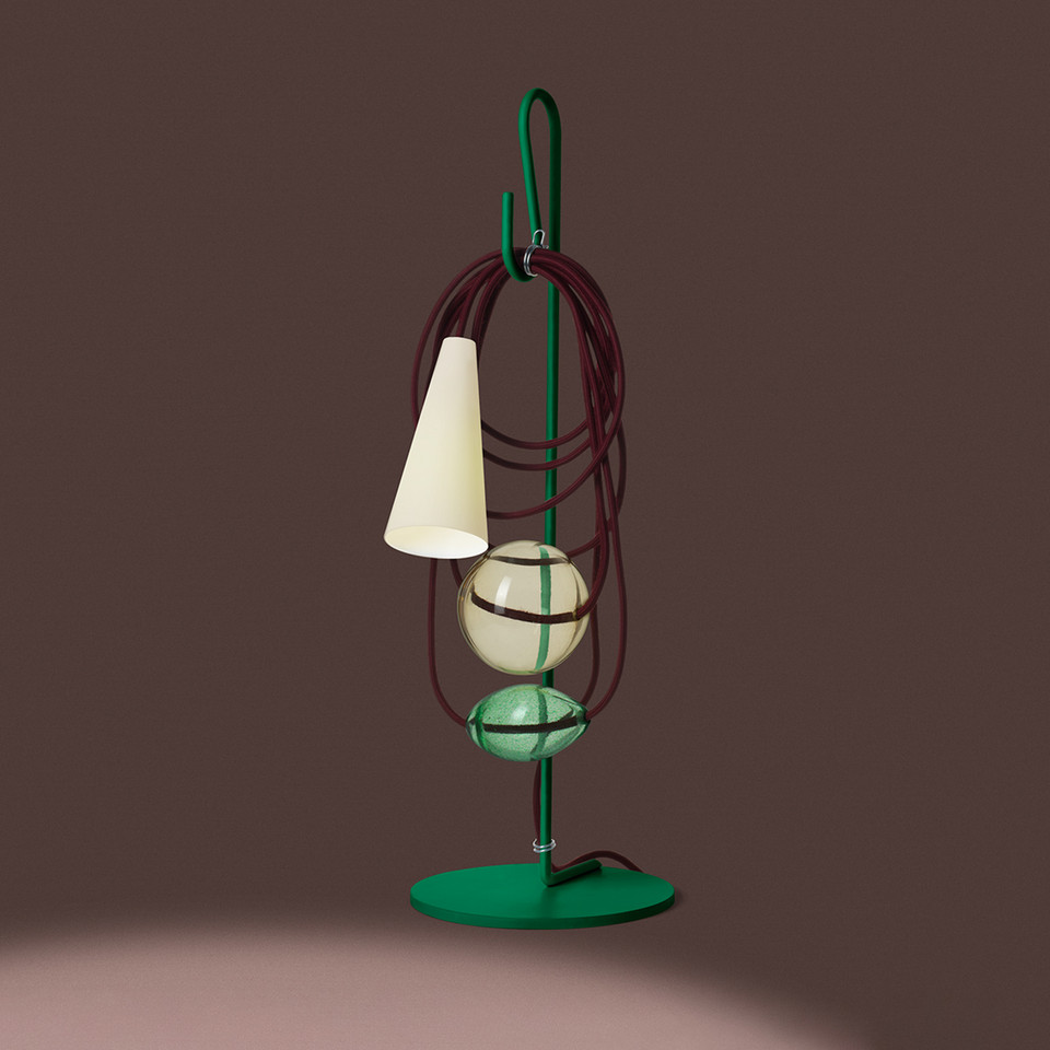 Foscarini Filo Bordslampa Southern Talisman, flerfärgad från Foscarini