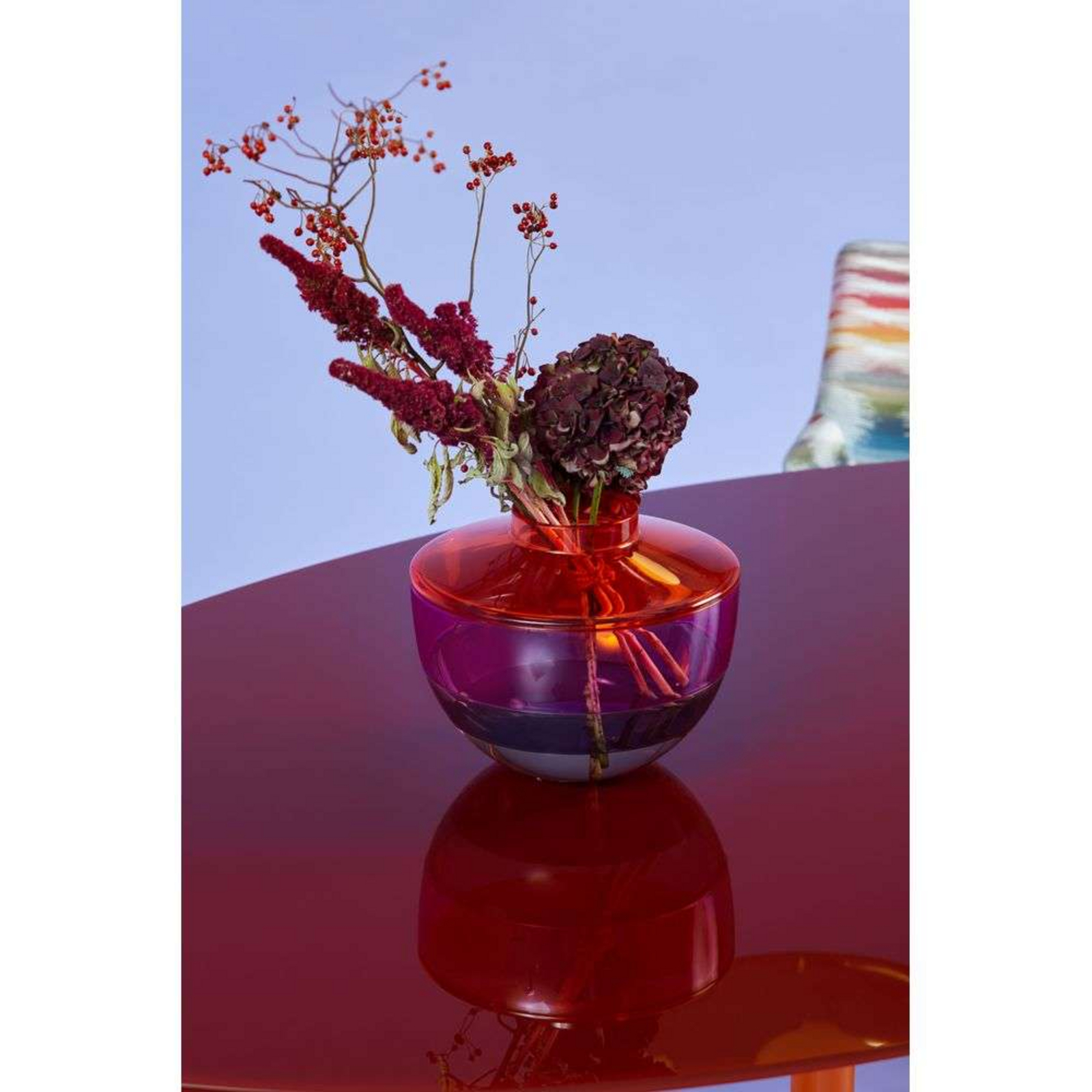 Shibuya Vaso laranja/Red/Grey - Kartell