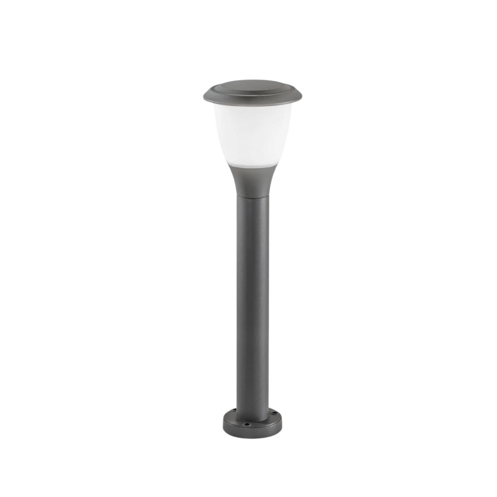 Thiago path light, 60 cm, dark grey, metal, E27, IP65