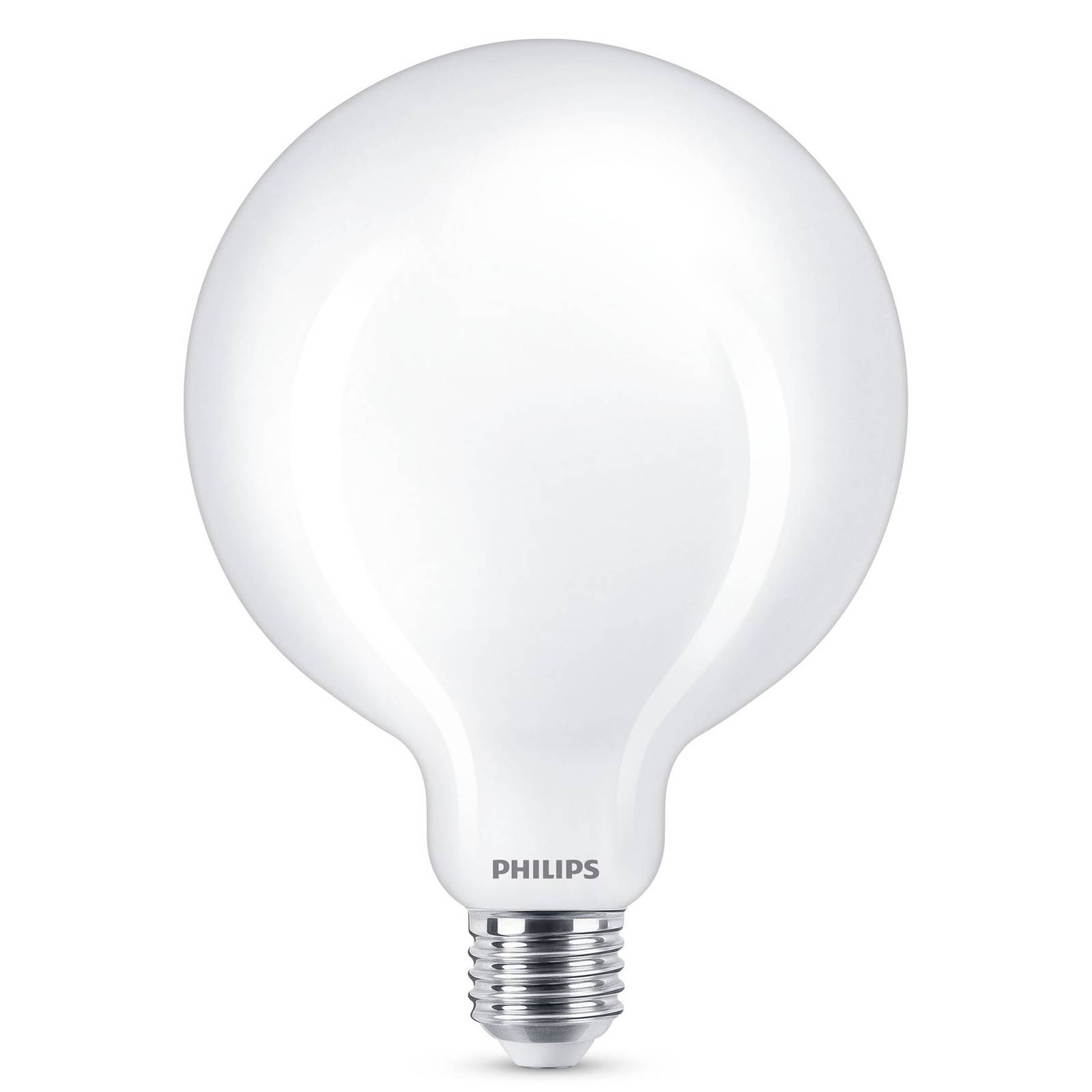 Philips LED Classic globe E27 G120 13W satinato, E27, 13 W, classe energetica: D, lunghezza: 17.7 cm