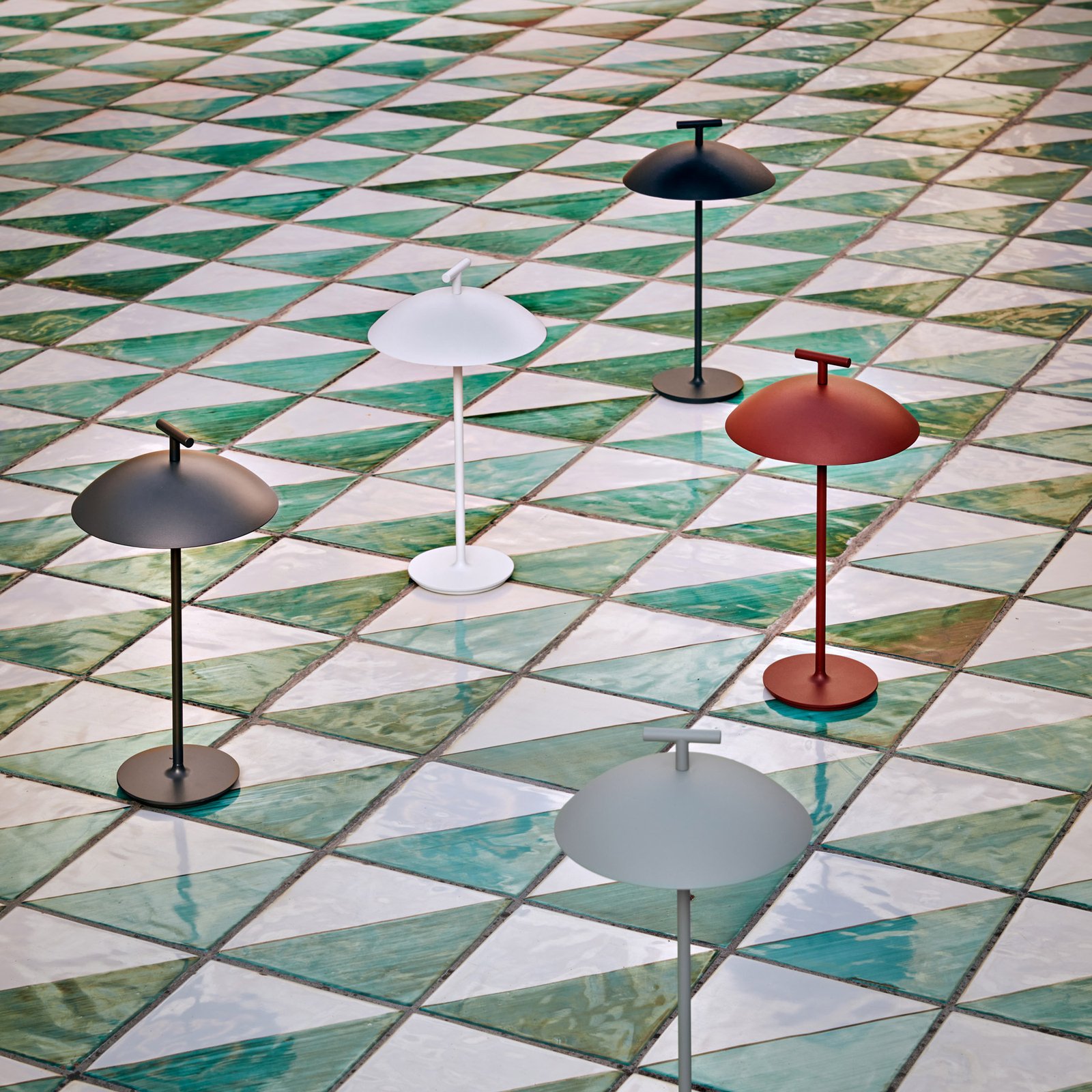 Mini Geen-A Table Lamp Black - Kartell