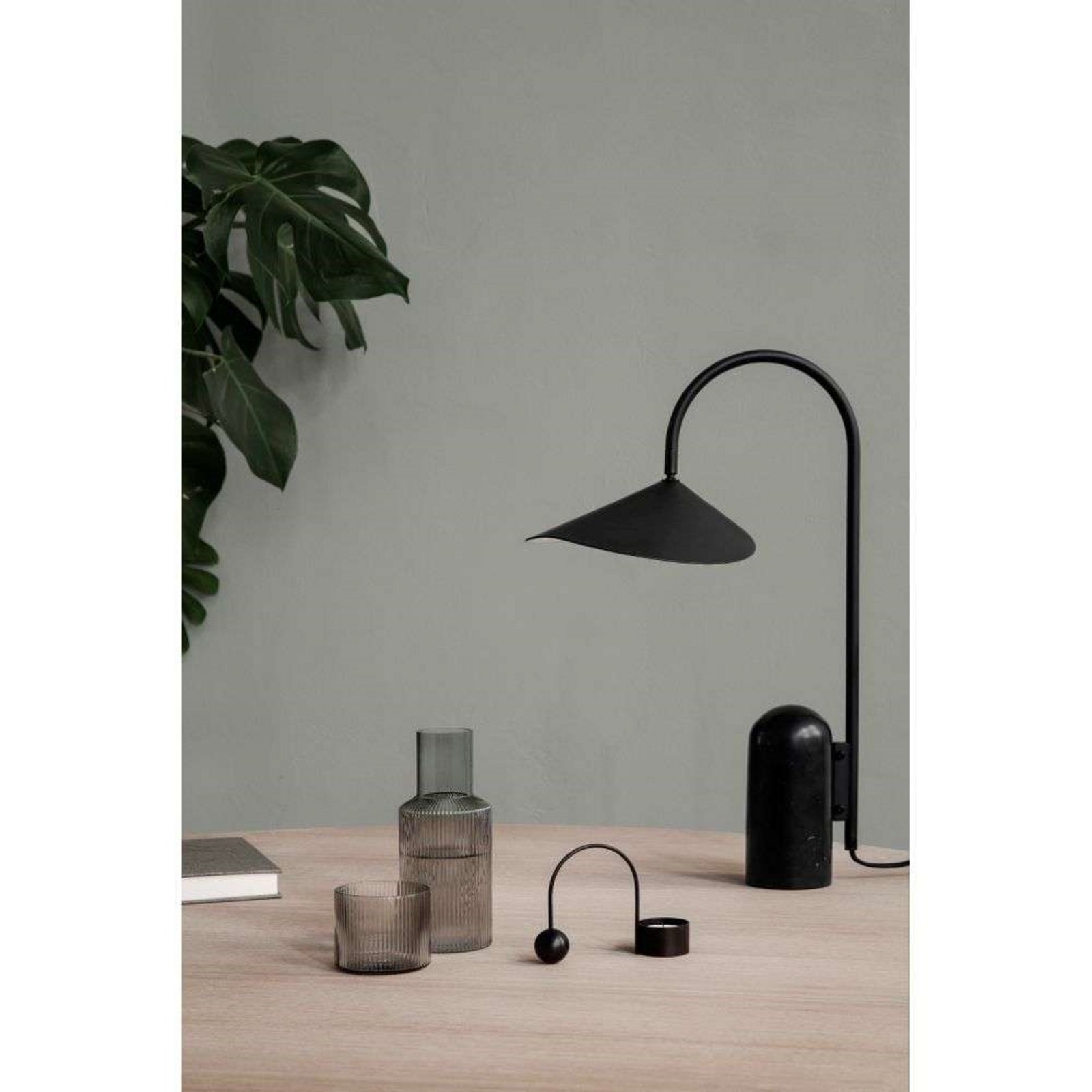 Arum Lampă de Masă Black - ferm LIVING