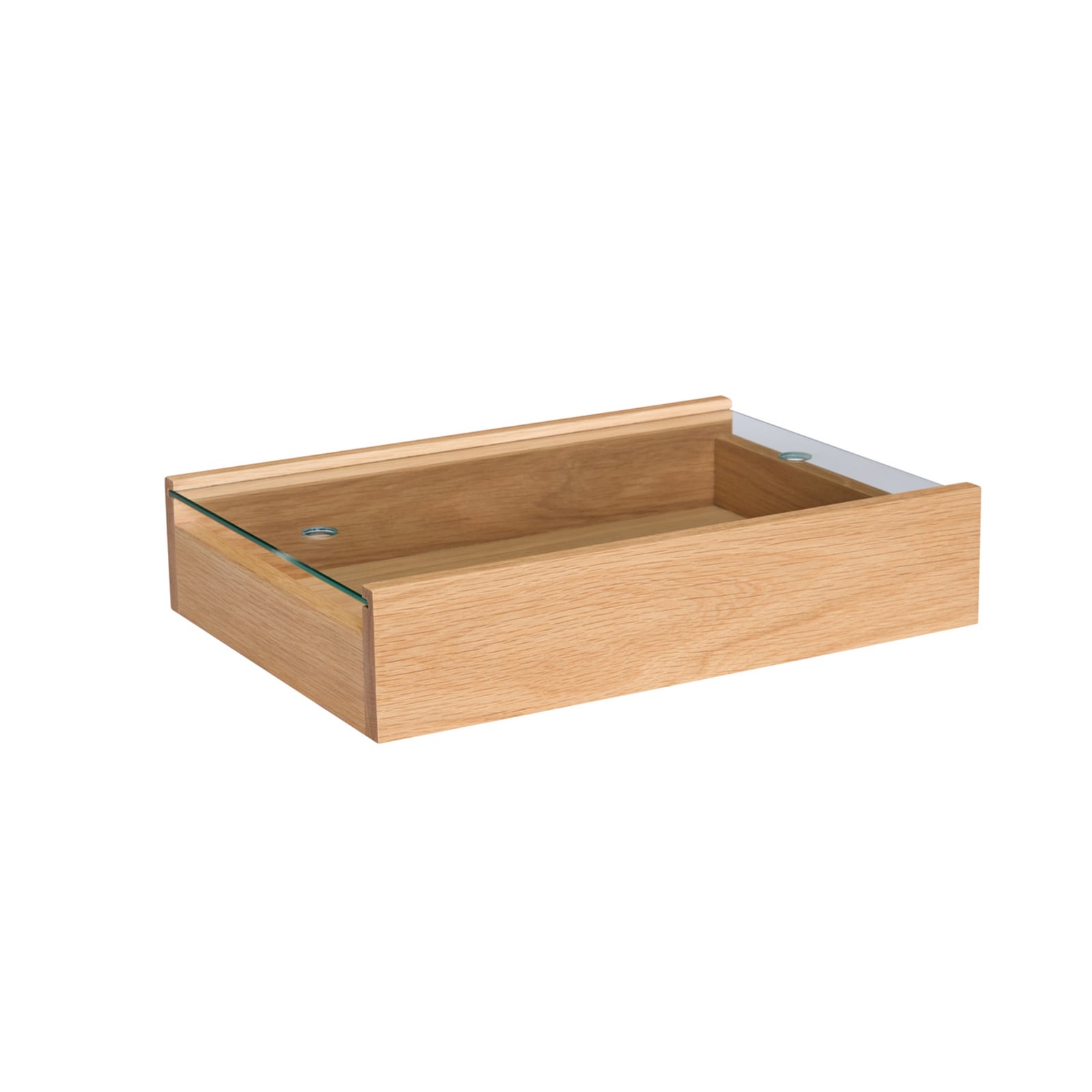 Senri Aufbewahrungsbox holz hell 42cm x 30cm, Eiche - HÜBSCH
