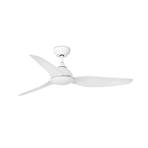 Sioux L ceiling fan, 3 blades, DC IP44, white