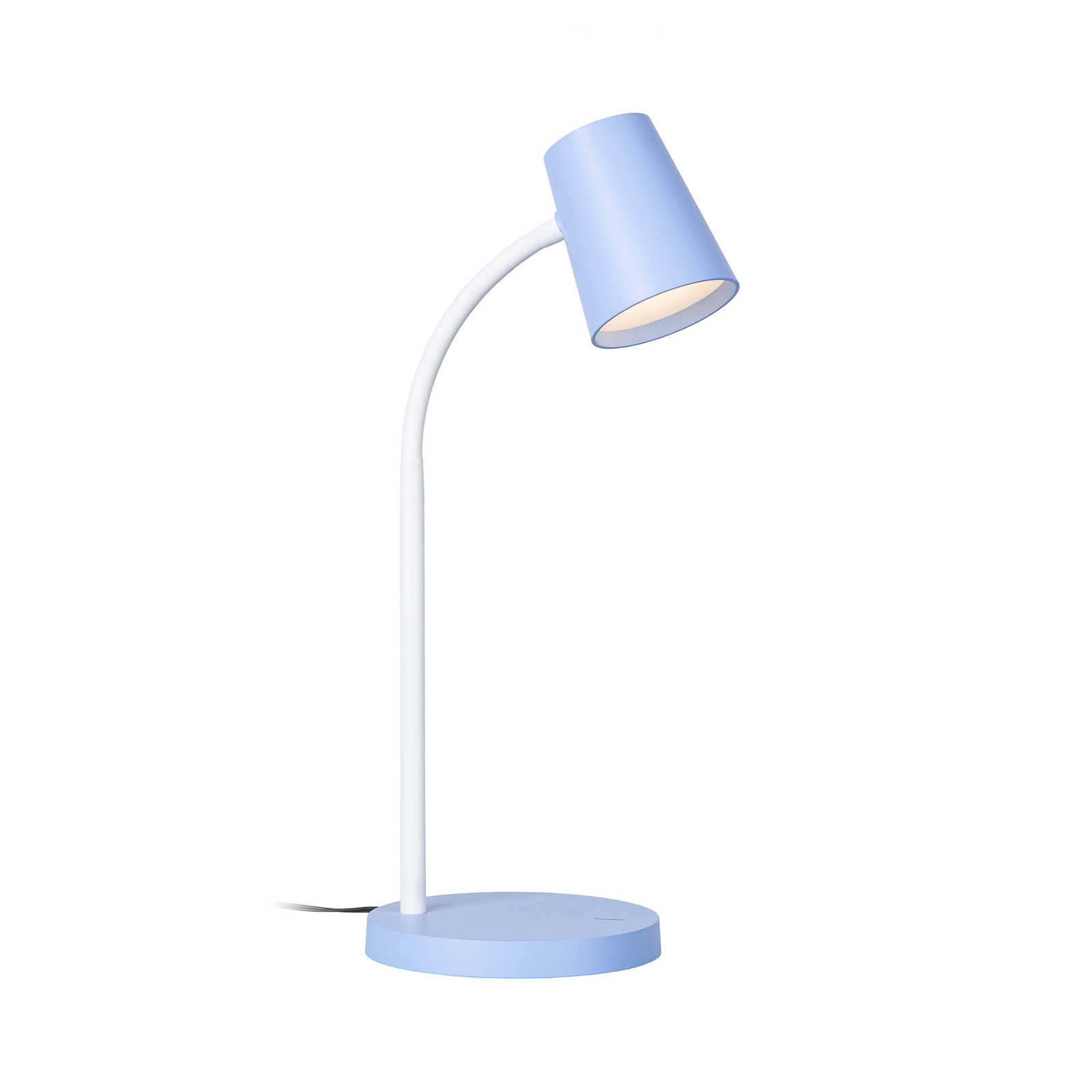 Lampe de table LED Luis, dimmable 3 niveaux, bleu