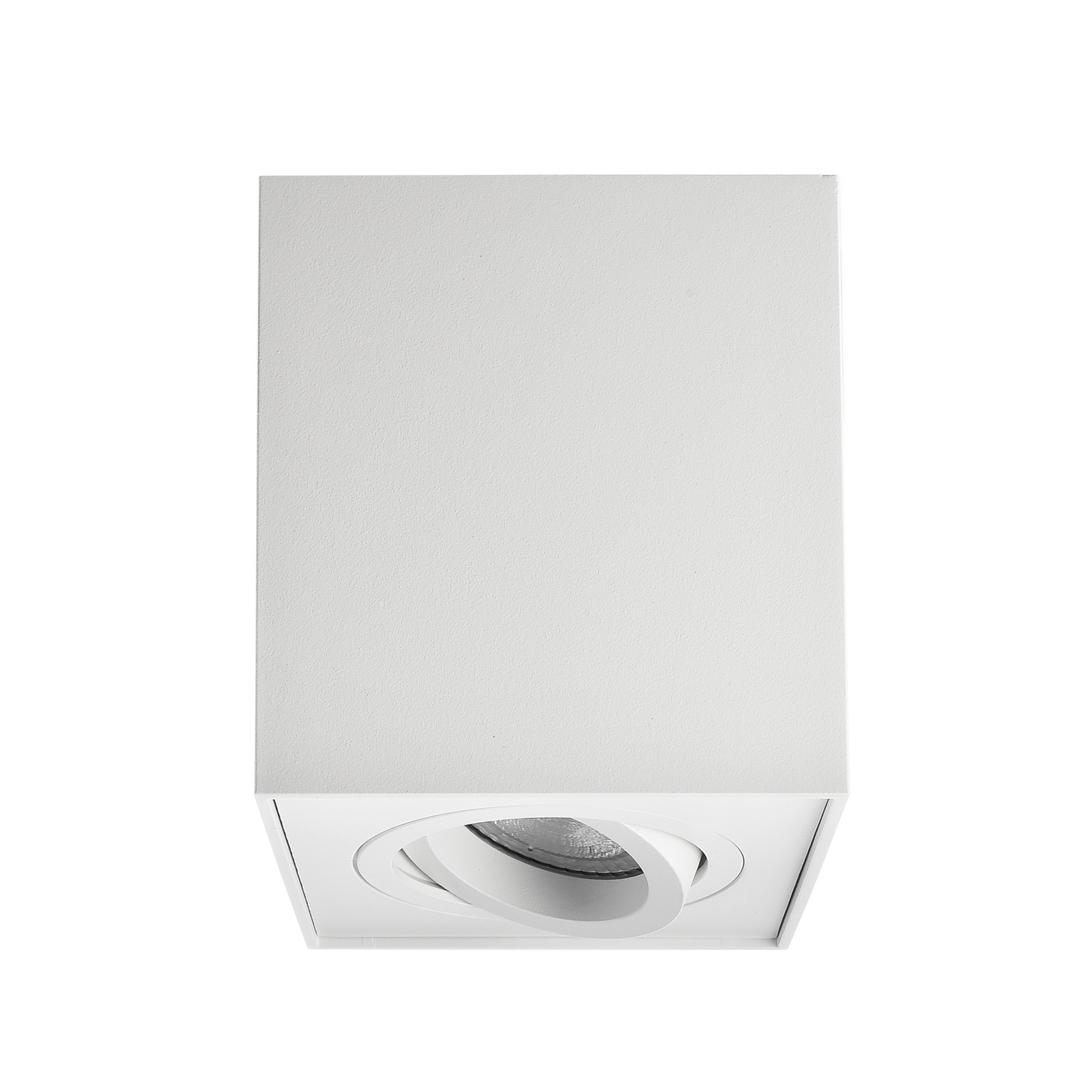 Griestu spīdeklis Bengala, taisnstūrains, balts, alumīnijs, GU10, pagriežams