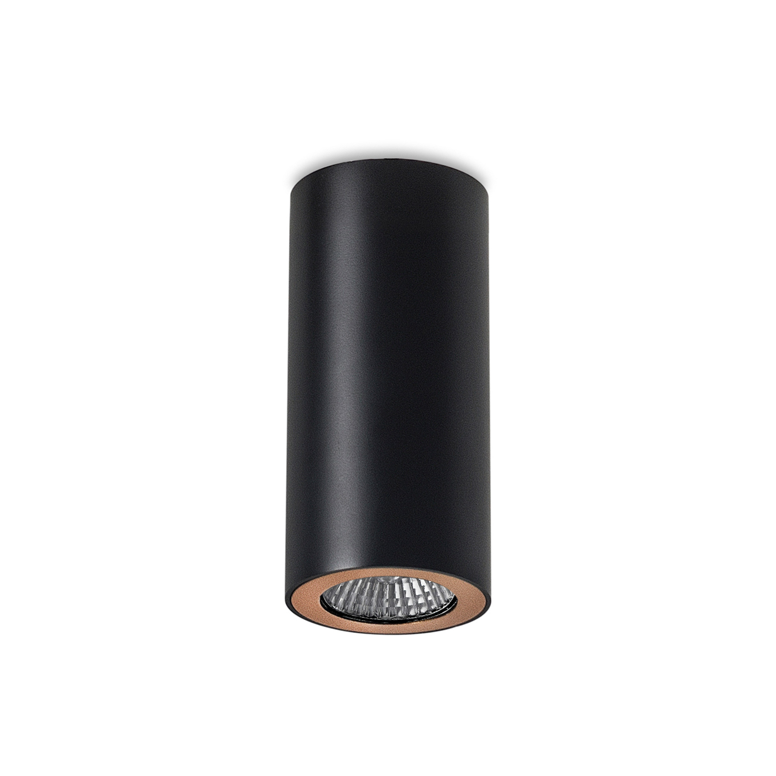 LEDS-C4 Pipe downlight one-bulb black and gold