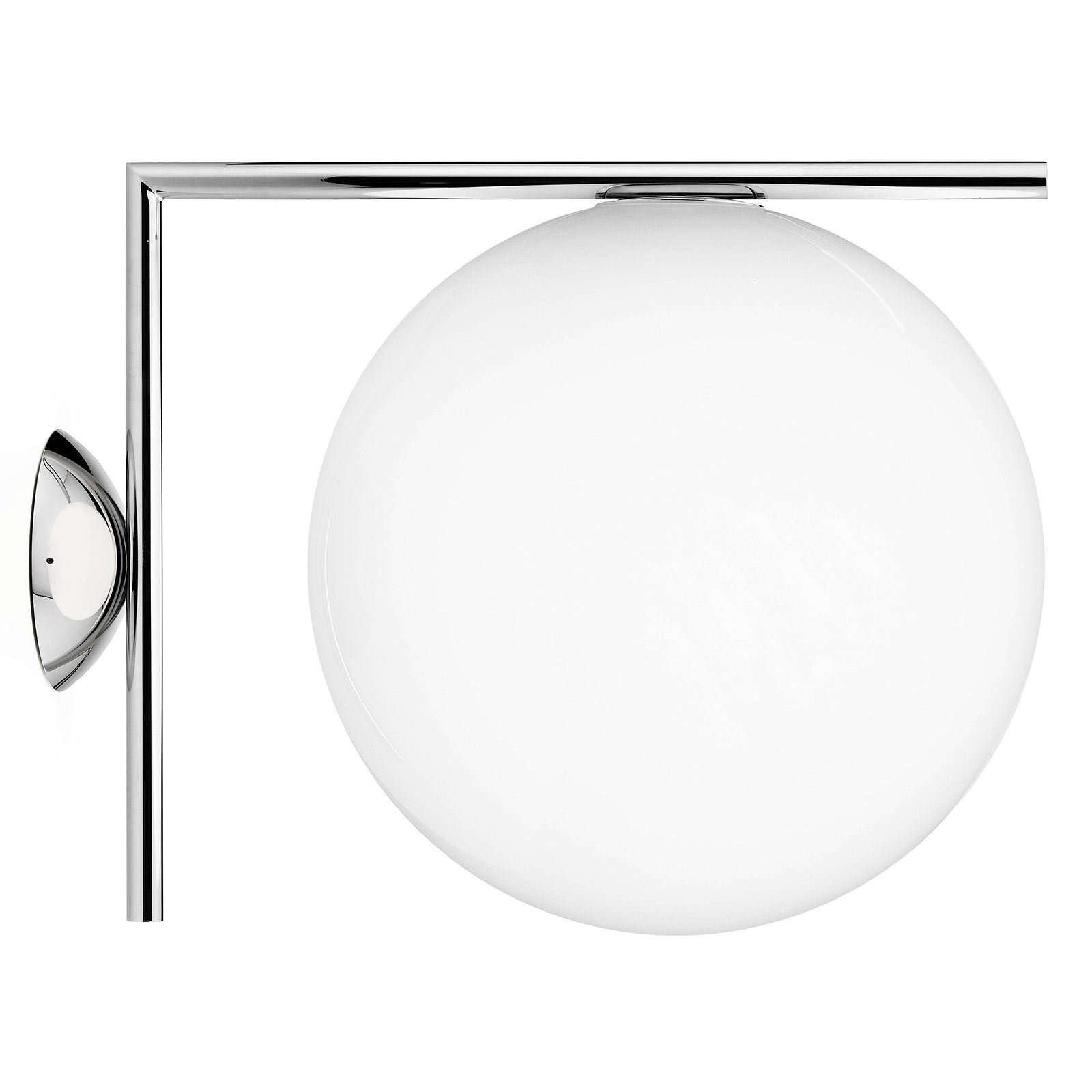 IC C/W2 Vägglampa/Plafond Krom - Flos