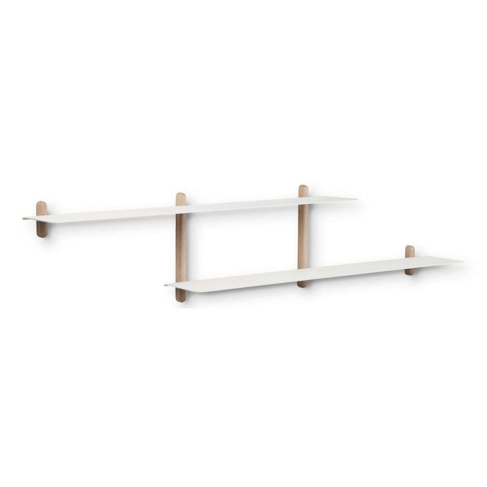 Nivo Shelf Large H Svjetlo Hrast/Bijela - Gejst