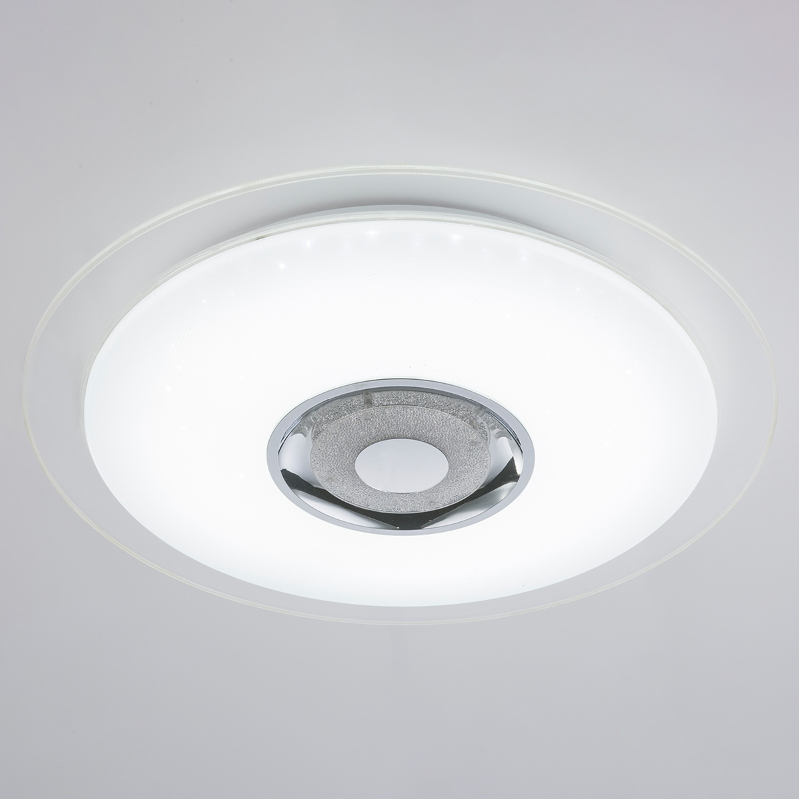 LED-Deckenleuchte Tune RGB mit Lautsprecher