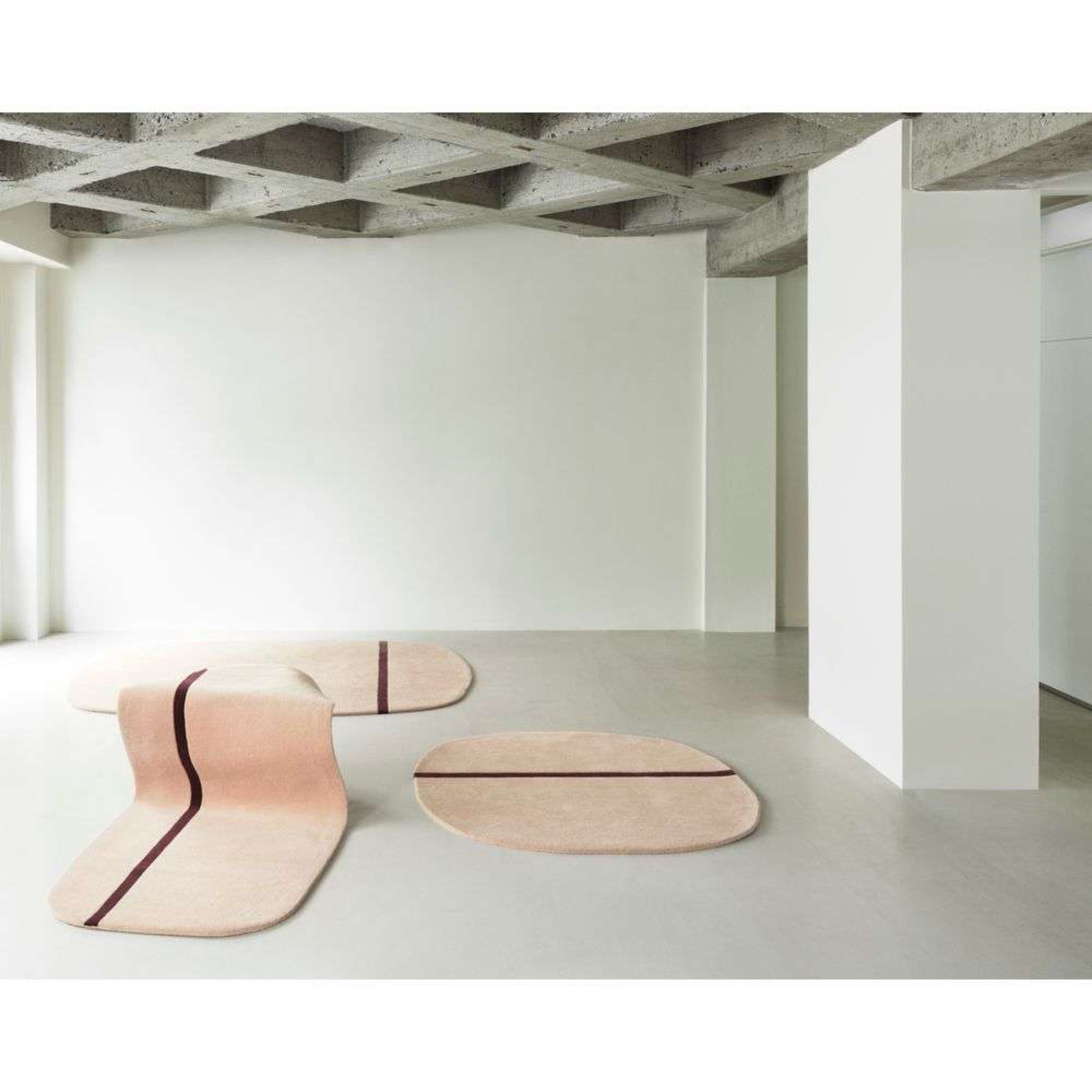 Oona Rug 90x200 Rose - Normann Copenhagen