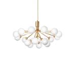 Apiales 18 Candelabru Brushed Brass/Opal White - Nuura