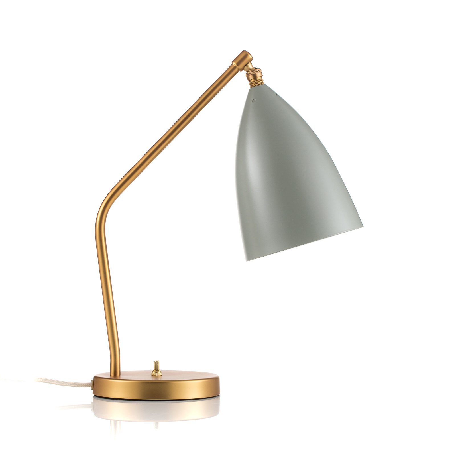Gräshoppa Bordslampa Blå Grå - GUBI