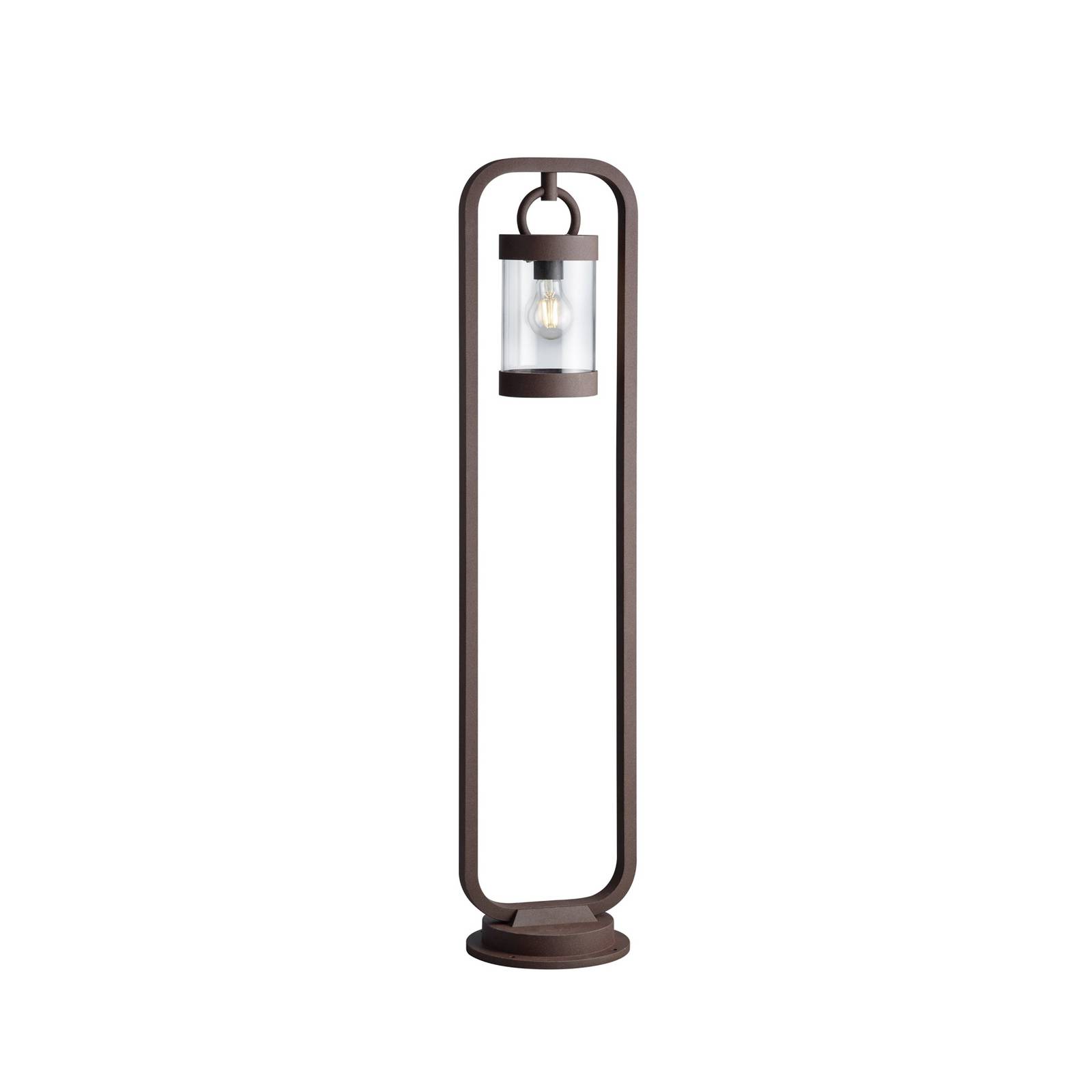 Wegeleuchte SAMBESI, rostfarben, Höhe 100 cm, Metall, IP44