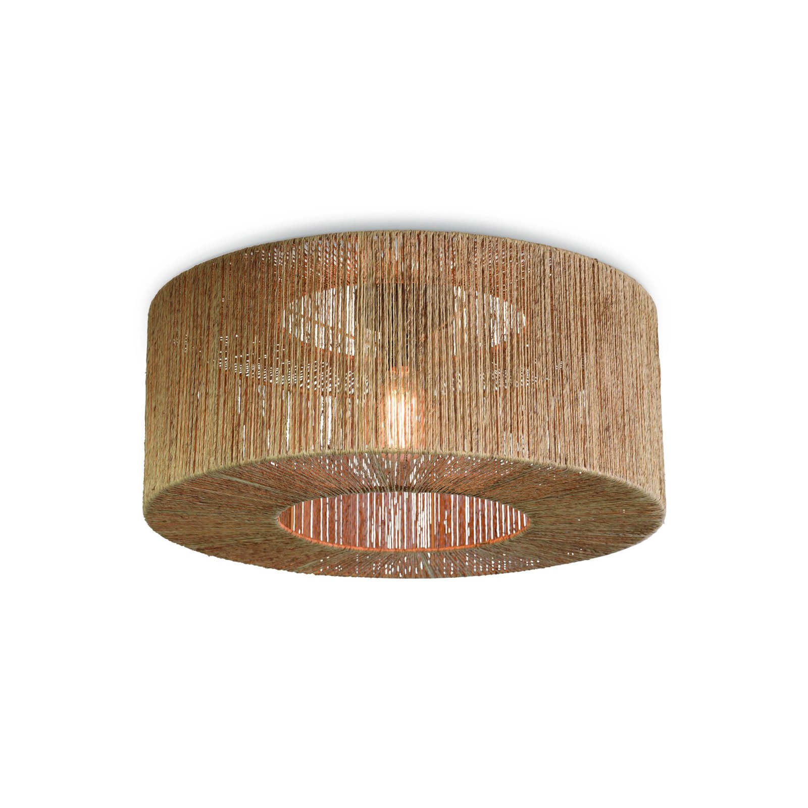 GOOD & MOJO Iguazu ceiling cylinder natural Ø60cm