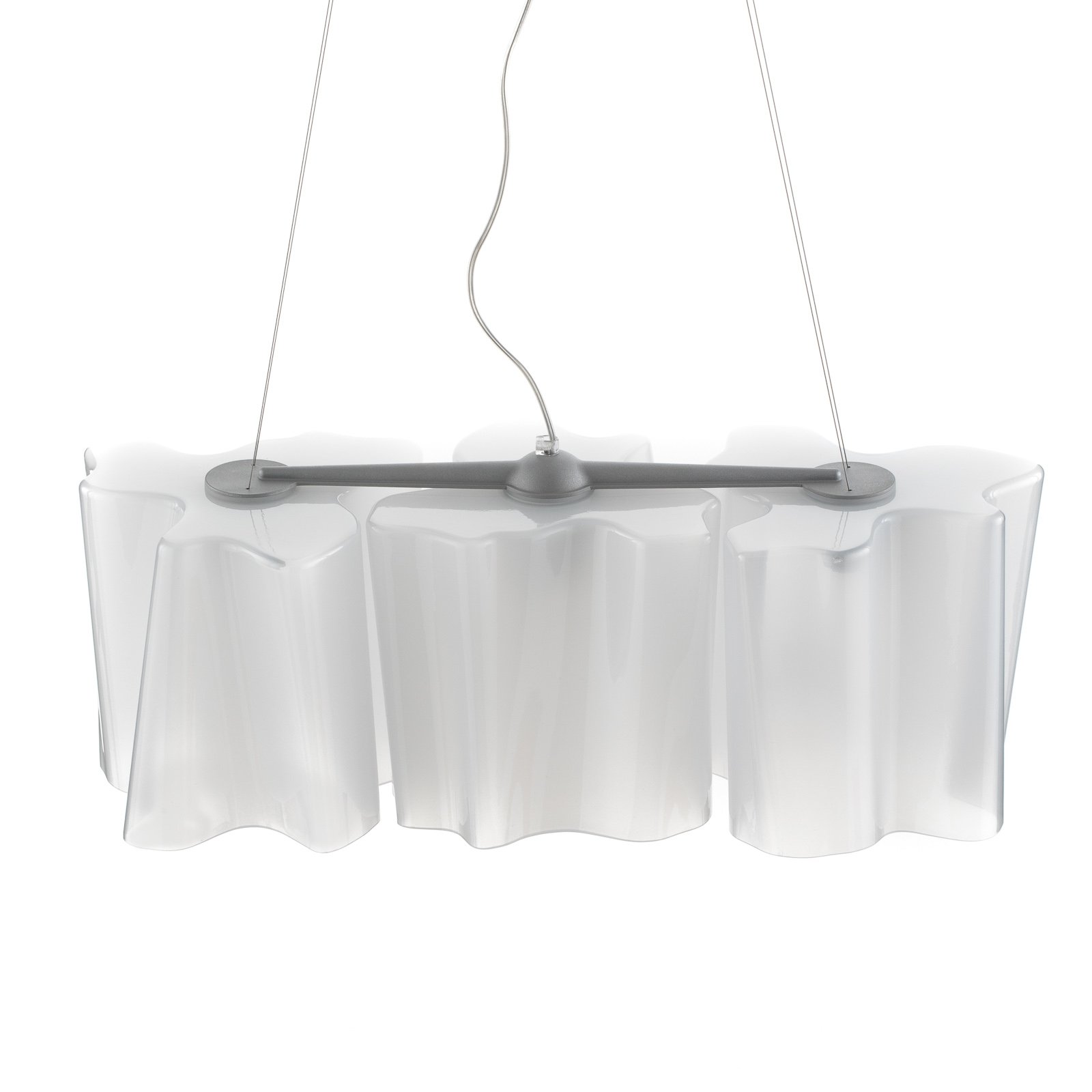 Artemide Logico lámpara colgante de vidrio 66 cm