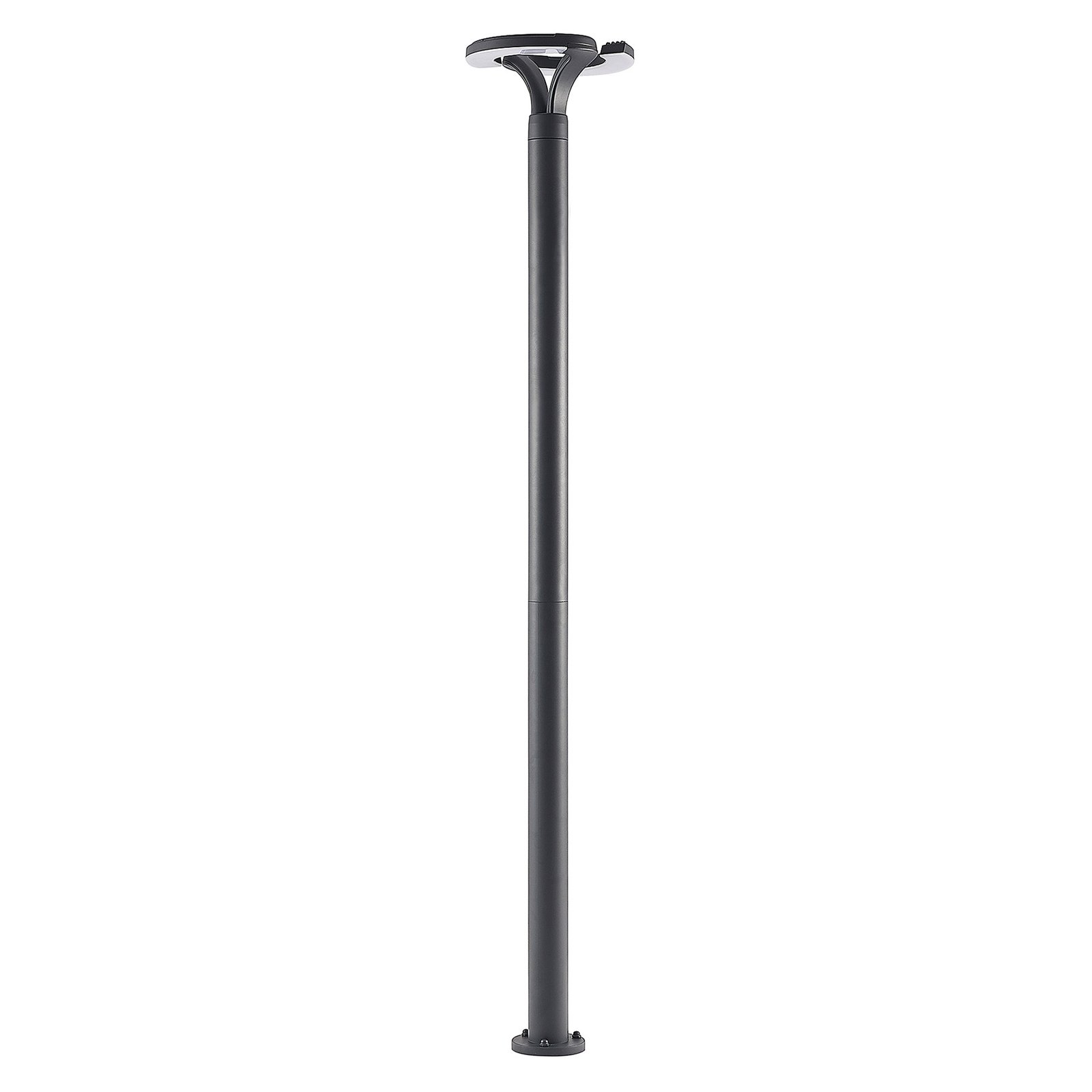 Keily Záhradná Lampa Circle Dark Grey - Lindby