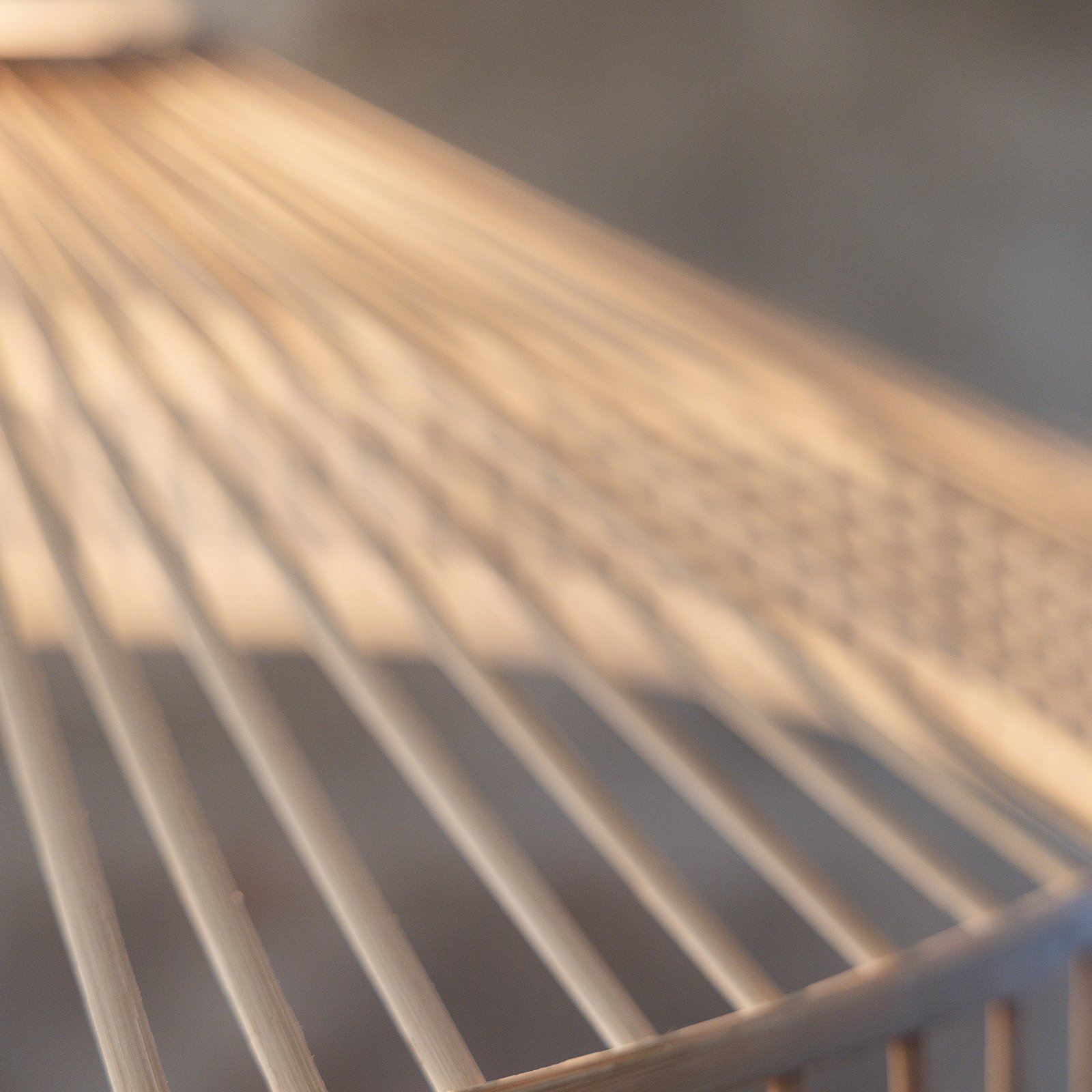 Tapa pendellampe, støpsel, natur, bambus, Ø 70 cm