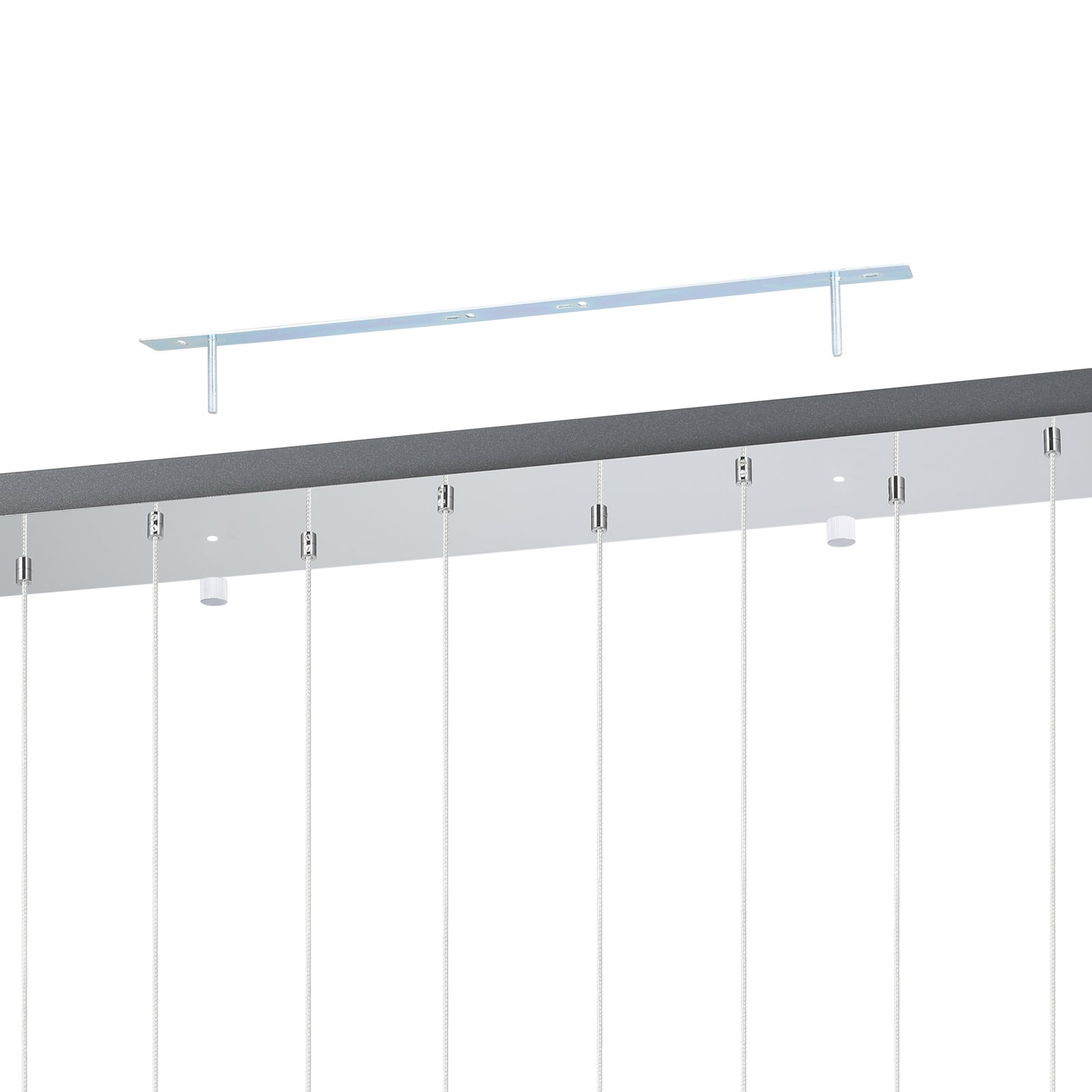 Závěsné světlo Pianopoli chrom délka 87 cm - EGLO Stars of Light