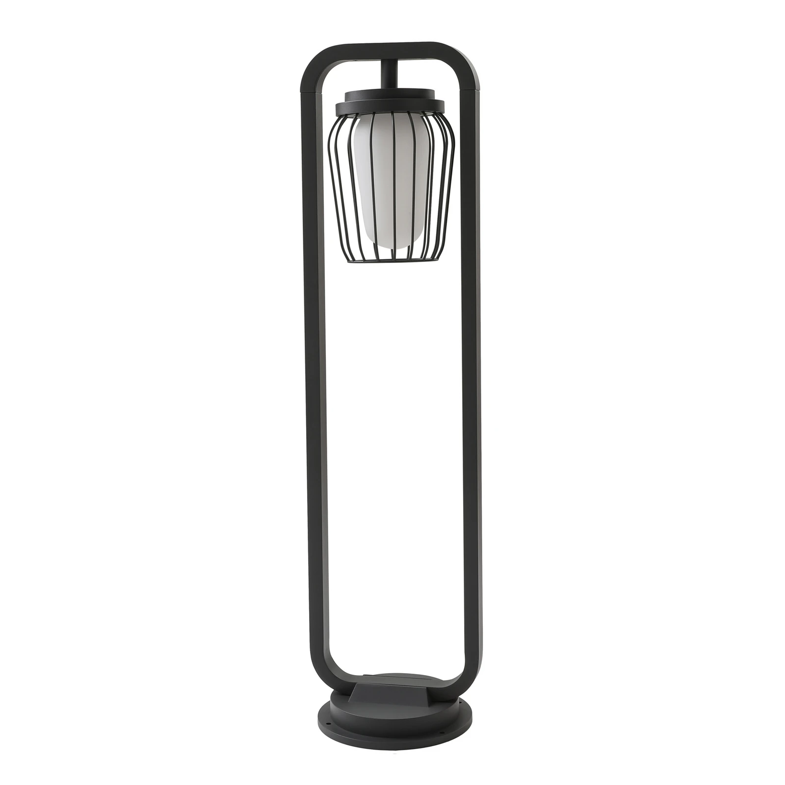 Lucande Chandan path light, 90 cm, anthracite, aluminium