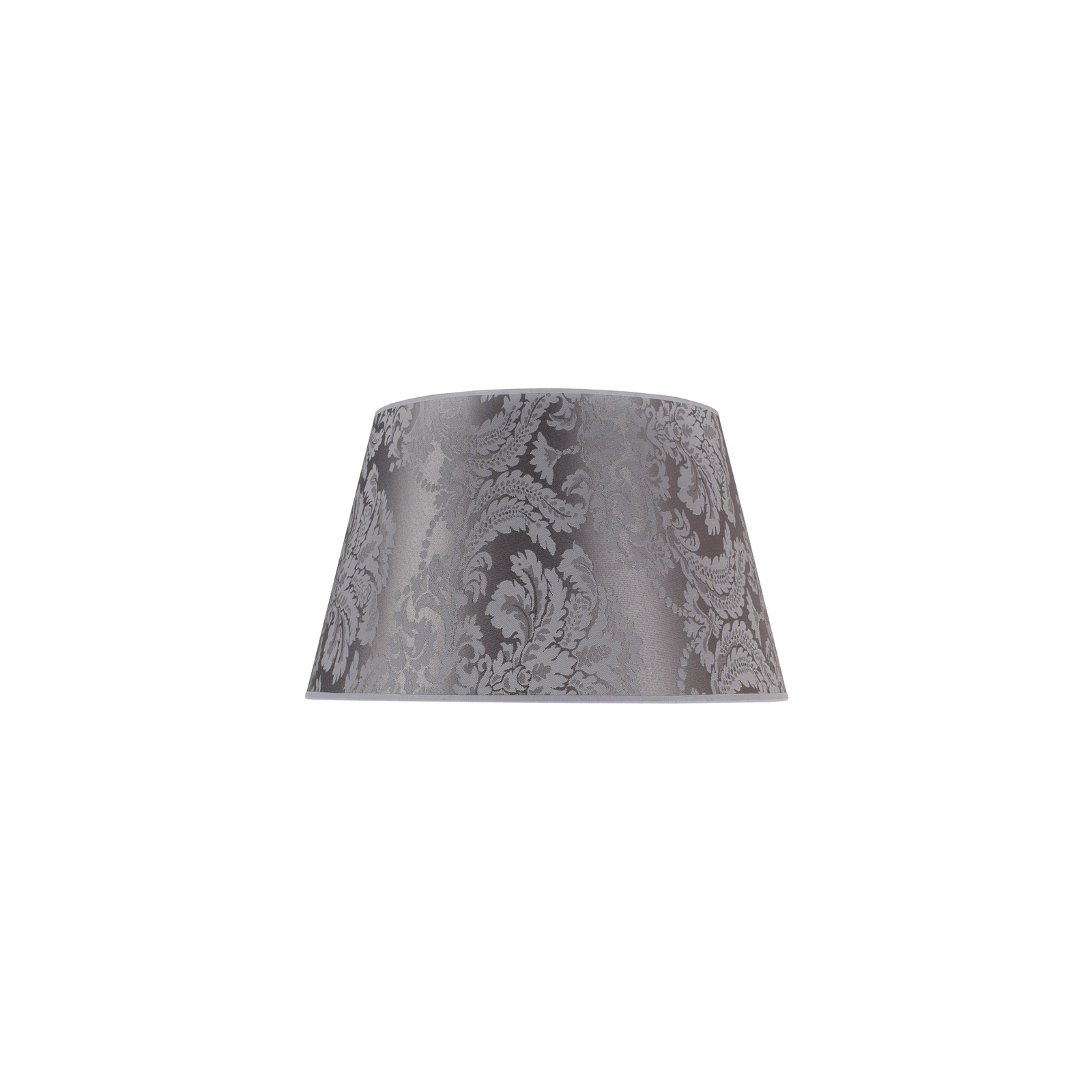 Cone lampeskærm, højde 18 cm, sølv