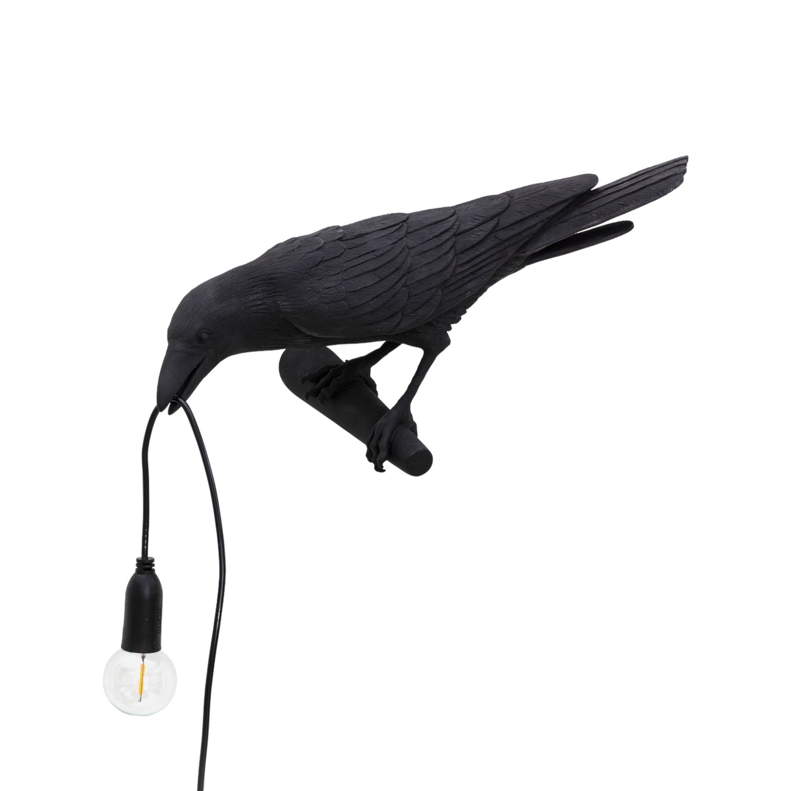 Kinkiet zewnętrzny LED Bird Lamp, zwrócony w lewo