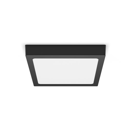 Philips Slim Surface, schwarz, 21 x 21 cm, eckig, 2.700 K