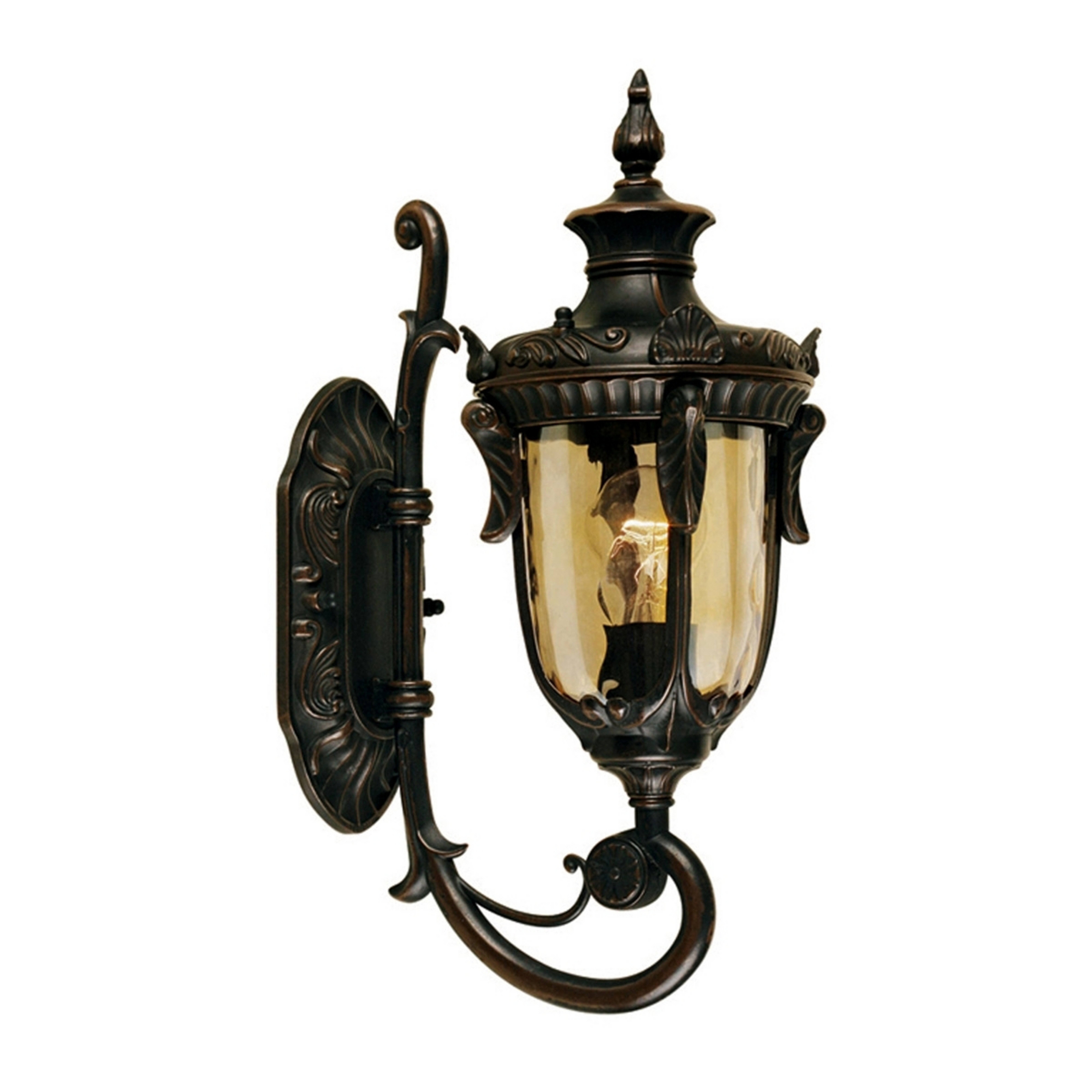 Applique d'extérieur Philadelphia, 43 cm, bronze, IP44 - Elstead