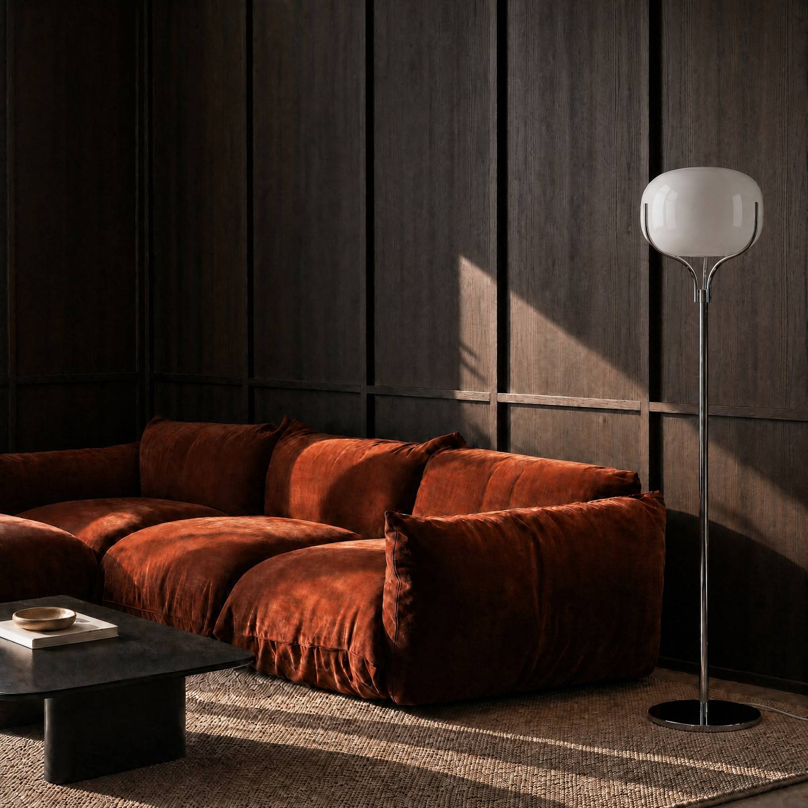 Lampa stojąca Lucande Christo, wysokość 160 cm, chrom/biały, szkło