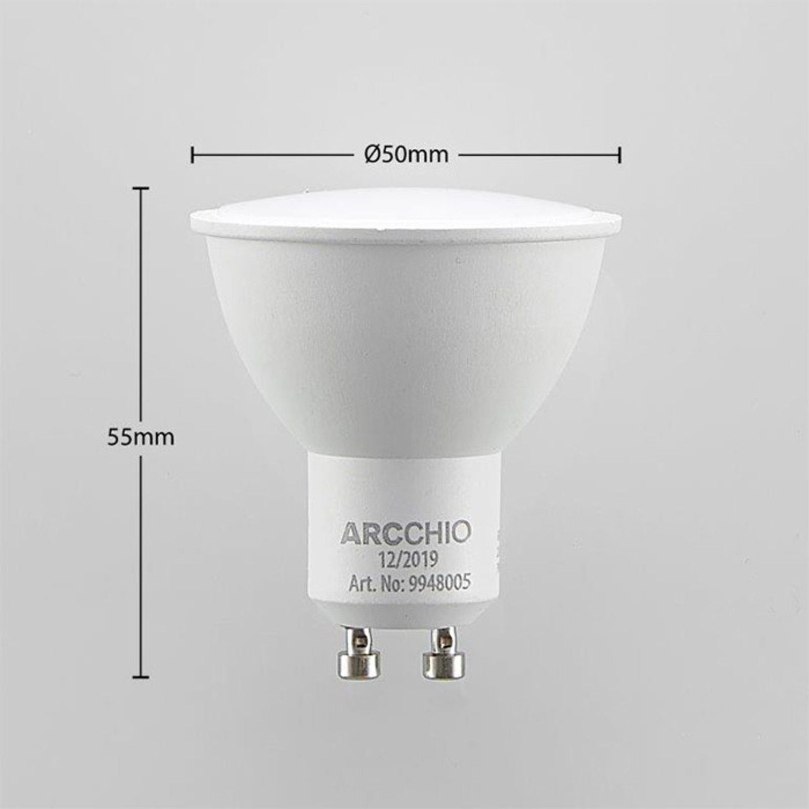 LED-reflektor GU10 7W 3 000K 120°