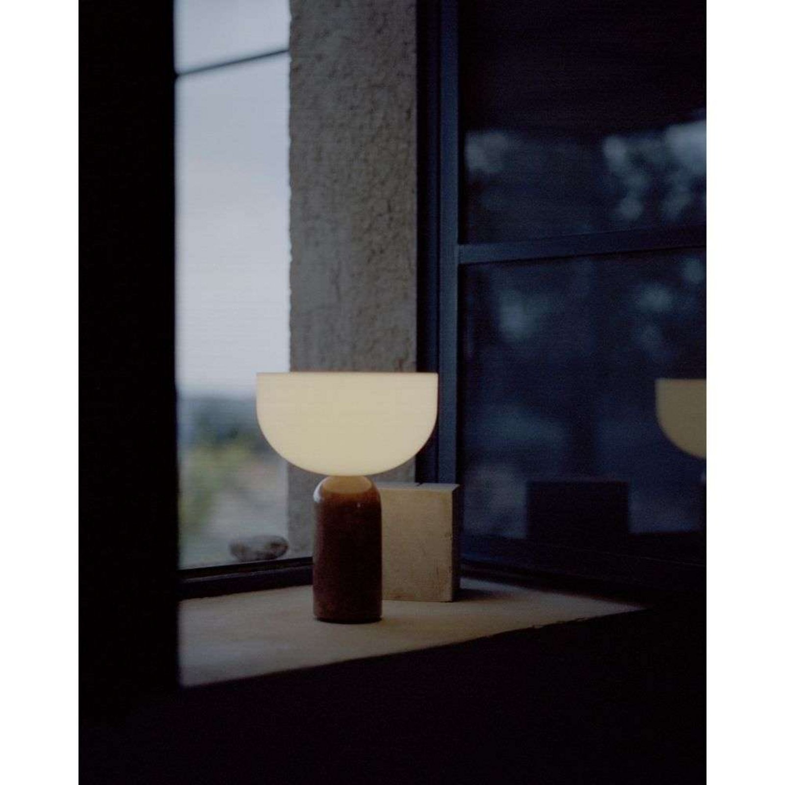 Kizu Prenosné Stolová Lampa Red - New Works