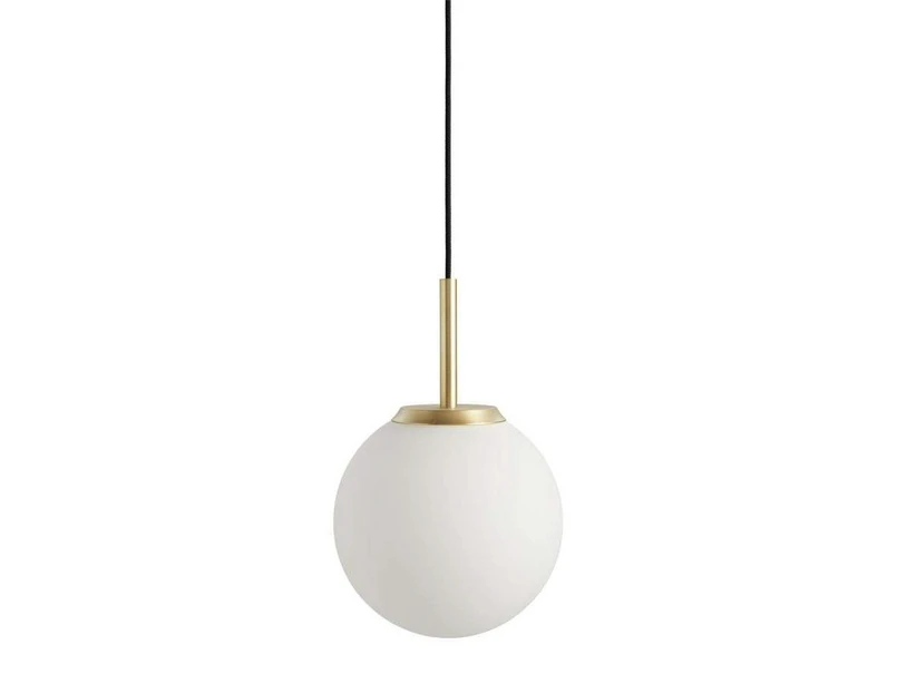 ANTIDARK - Palla P135 LED Pendel Dim-to-Warm Opal/Messing