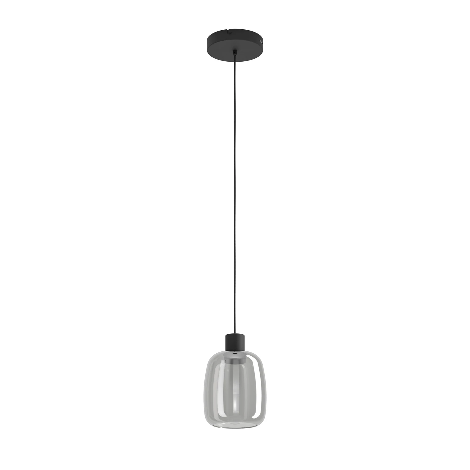 EGLO connect LED-Hängeleuchte Molochio-Z, 1-fl., schwarz