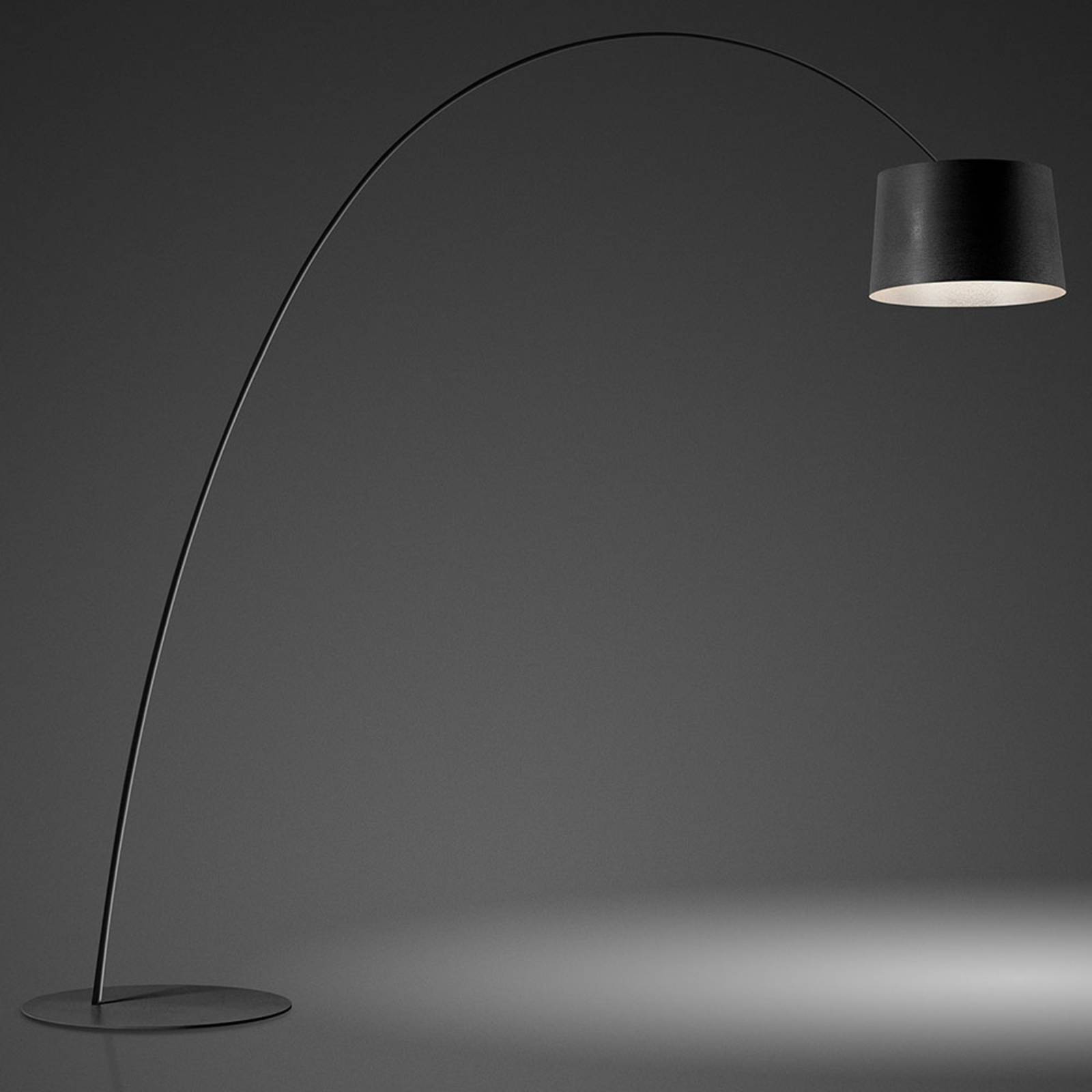 Foscarini Twiggy lampa stojąca LED czarna