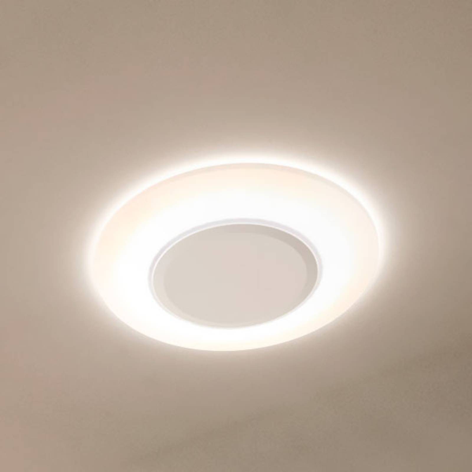 LEDVANCE Ring lampa sufitowa LED, biała, 28cm
