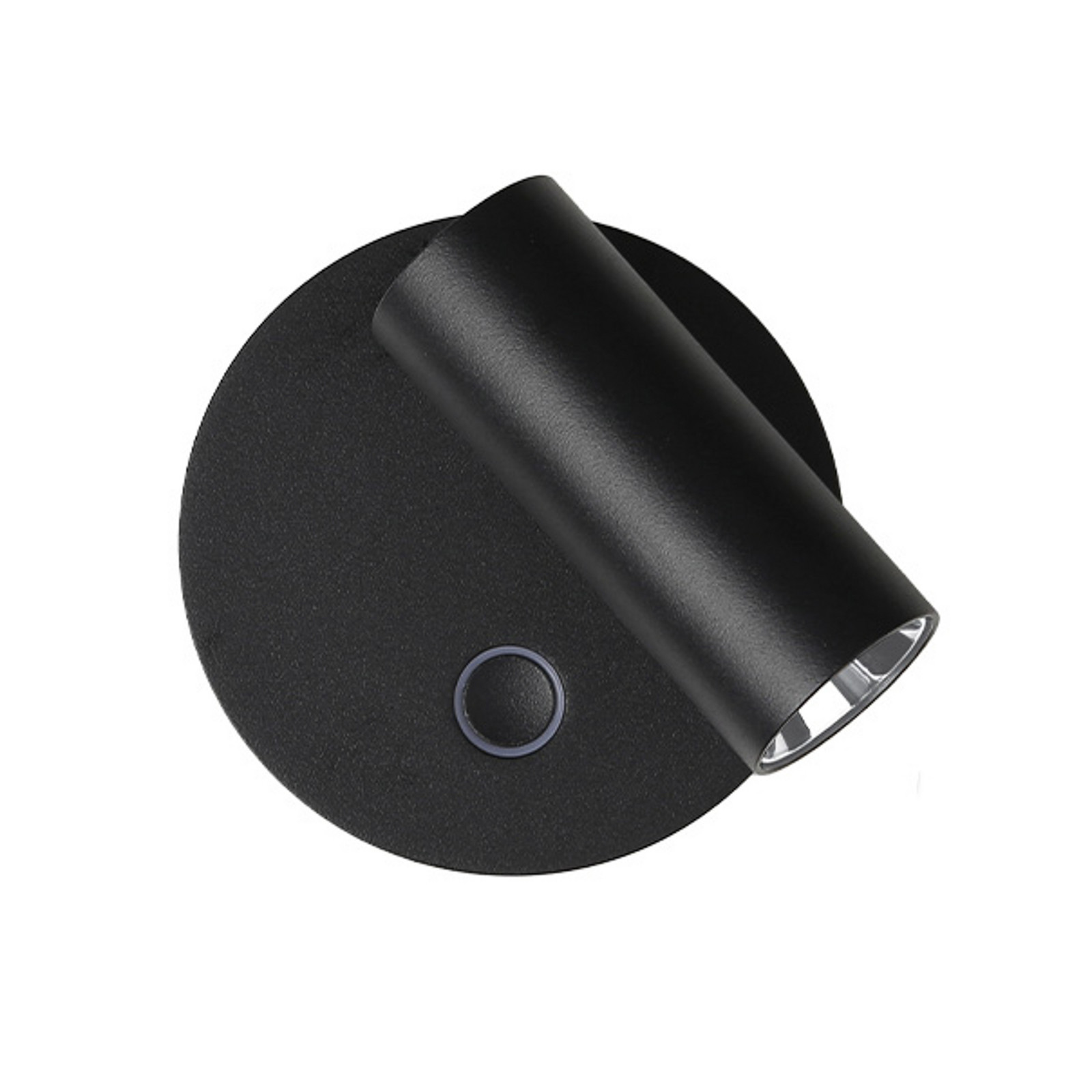 Viokef Aplică LED Tara negru Ø 9 cm metal - Camera de zi / sufragerie - Modern