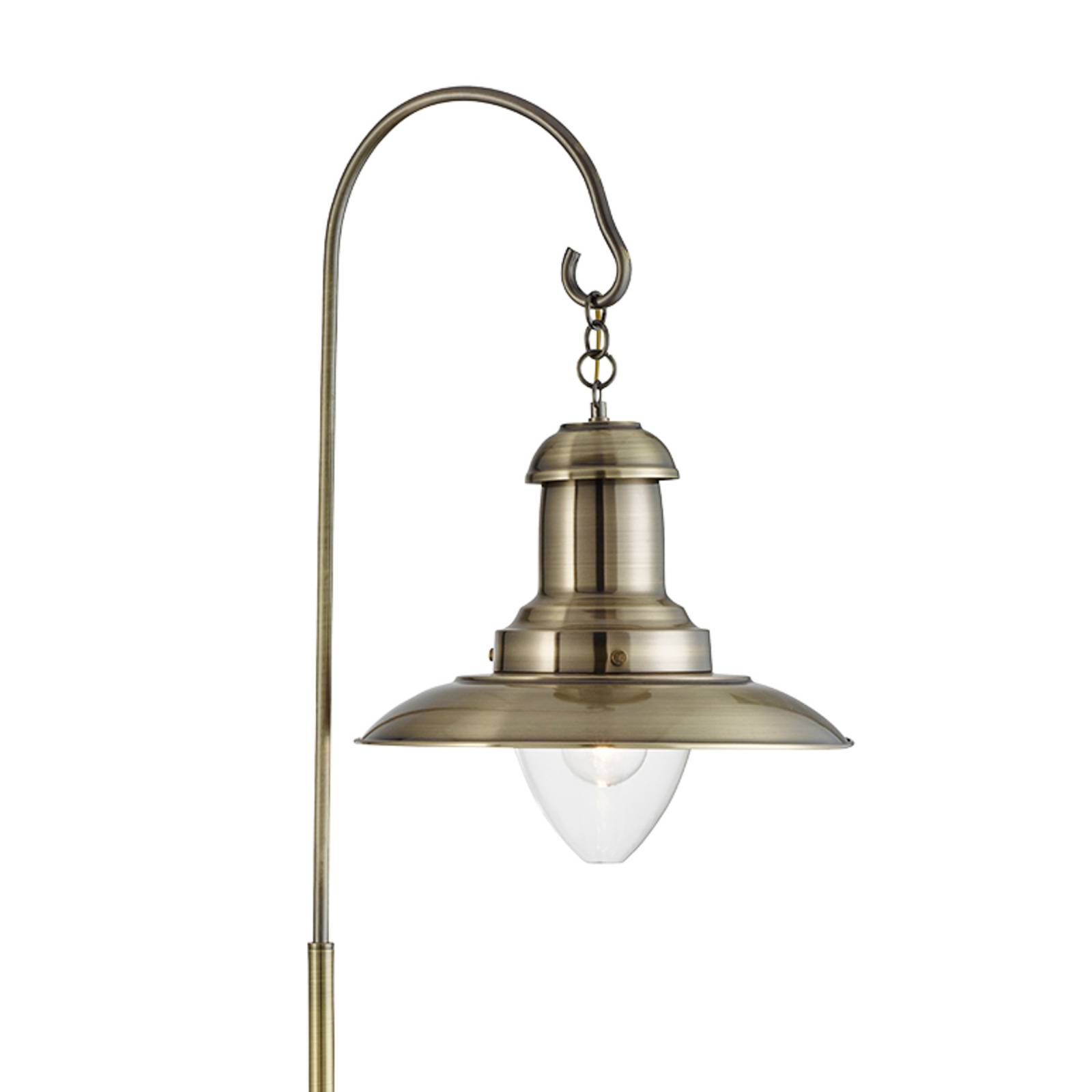 Lampa podłogowa Fisherman metal kolor antyczny mosiądz E27 161 cm