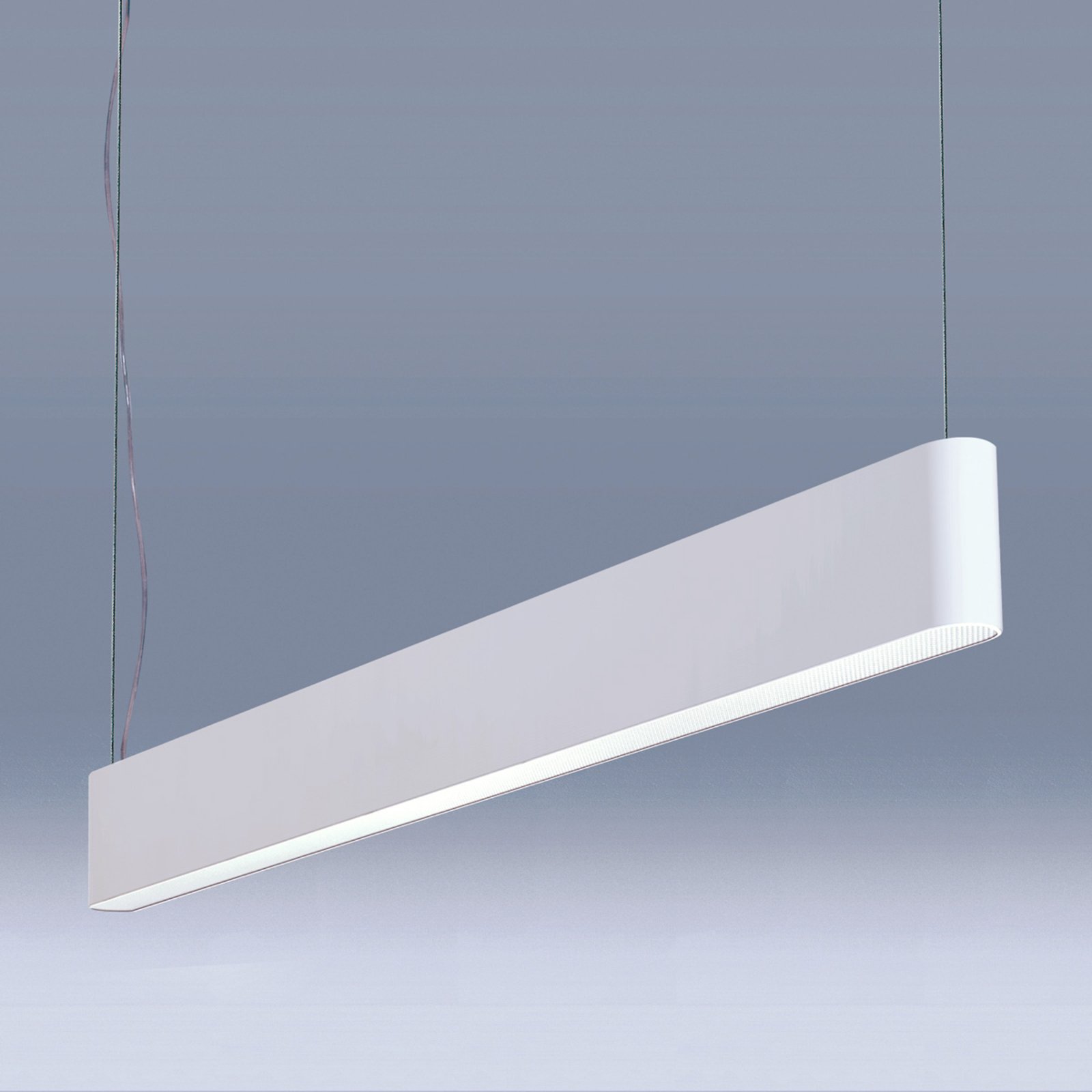 Weiße LED-Hängeleuchte Caleo-P4 - 89 cm 48W