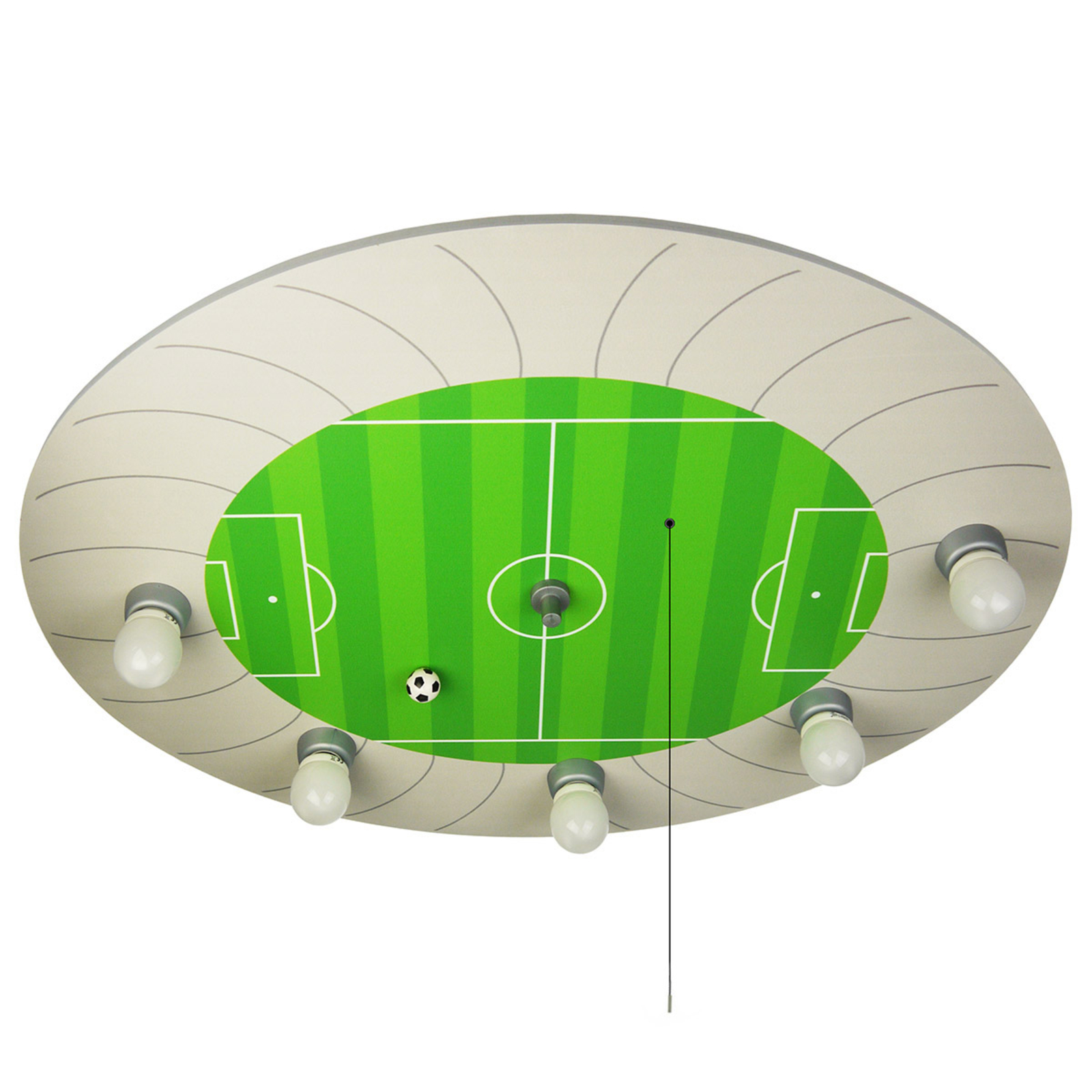 Fotbollsstadion taklampa med Alexa-modul