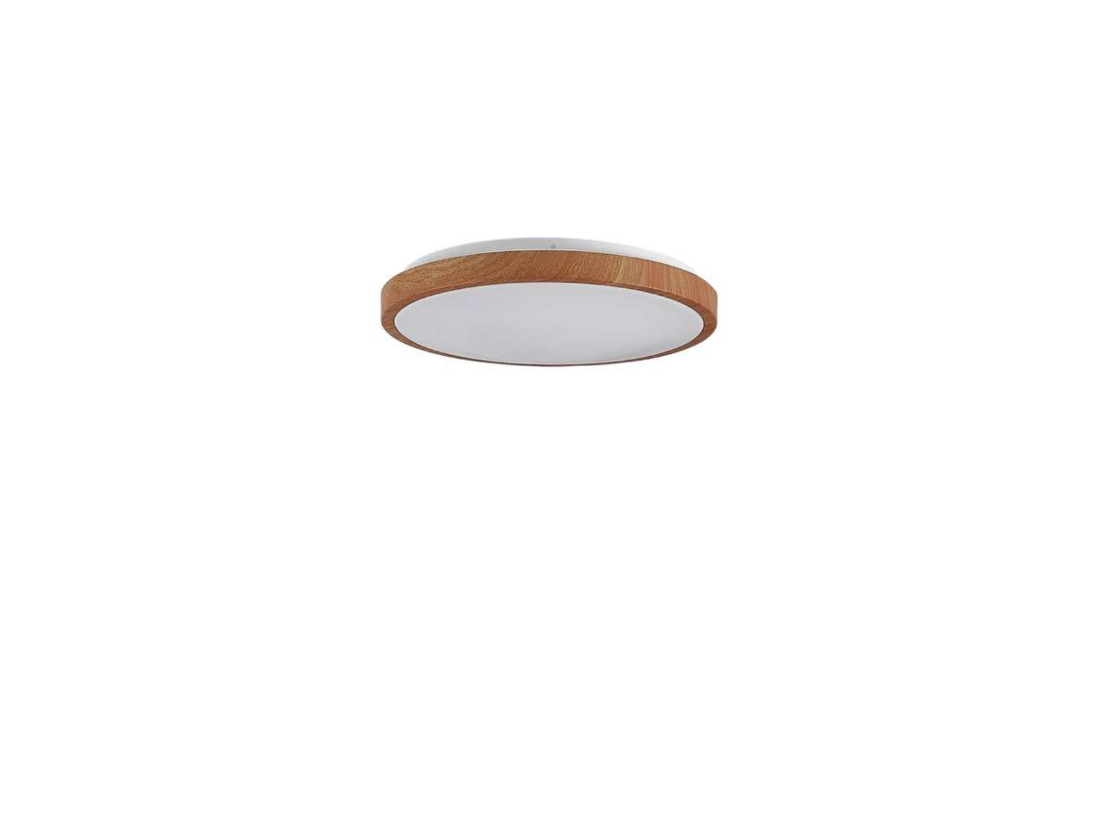 Mynte Round LED Candeeiro de Tecto Ø42,5 Wood/White - Lindby