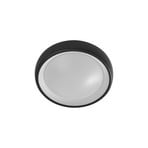Niniel Round LED Buiten Plafondlamp Black/White - Lindby